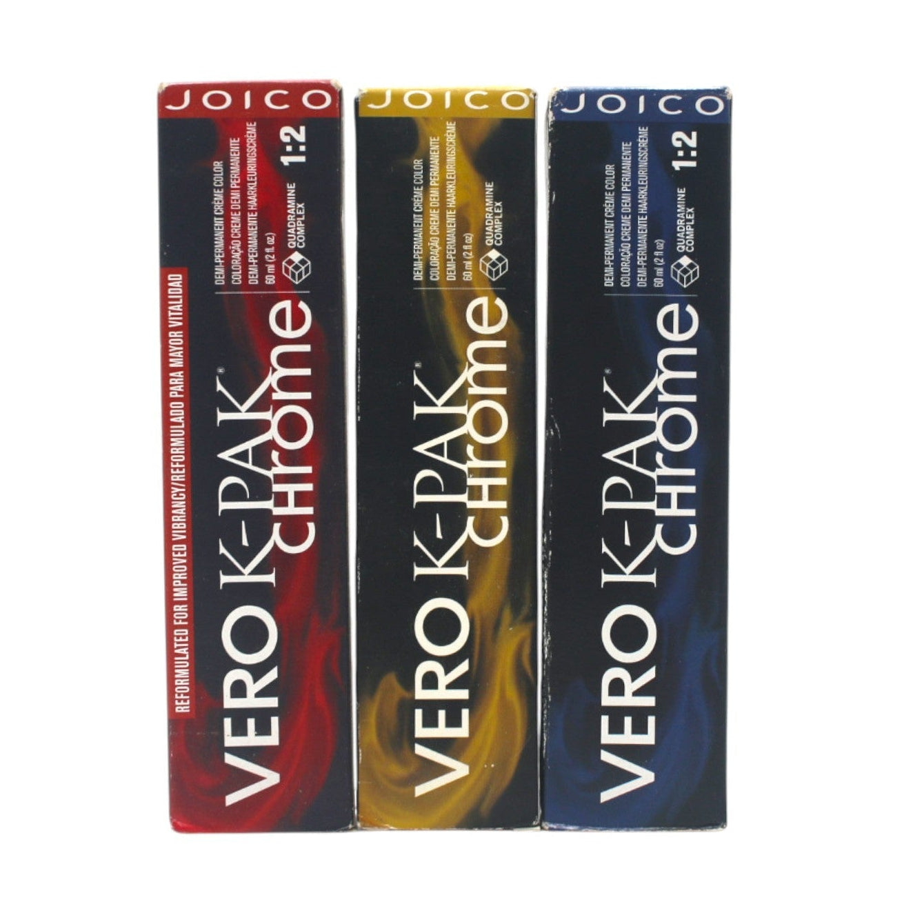 Joico Vero K-Pak Chrome Demi-Permanent Creme Color 2 oz