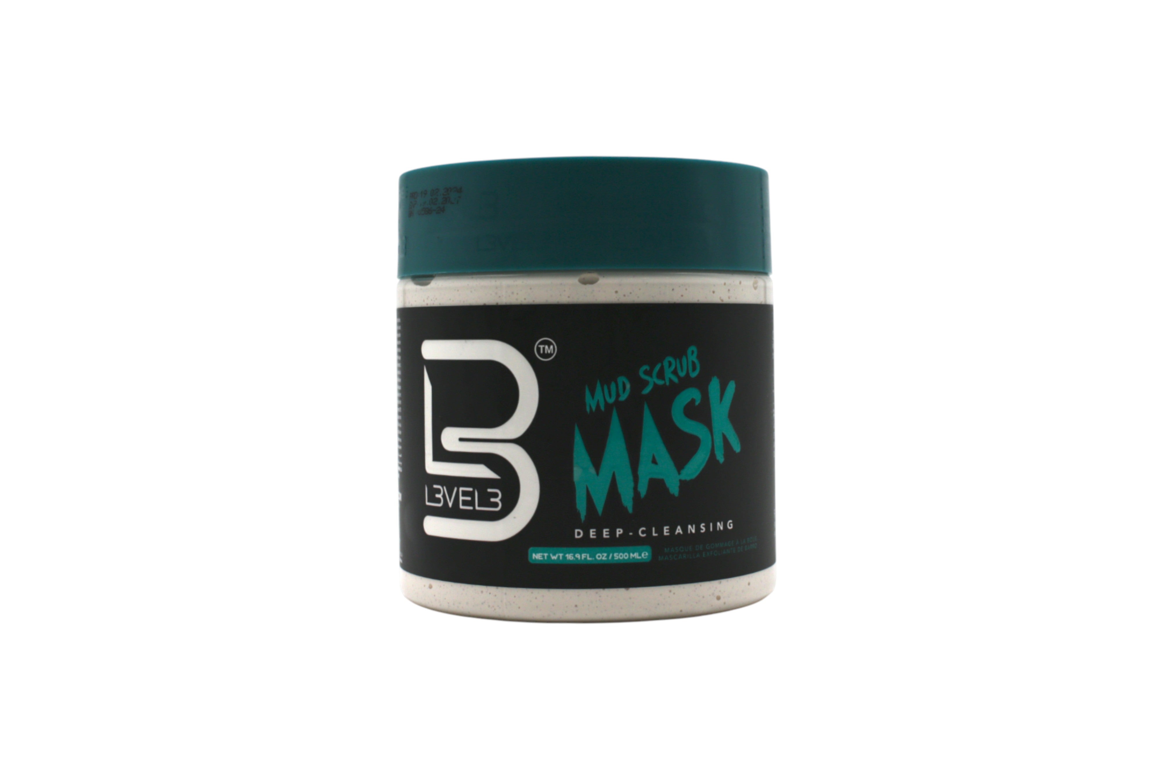 L3VEL3 Mud Scrub Mask 16.9 oz