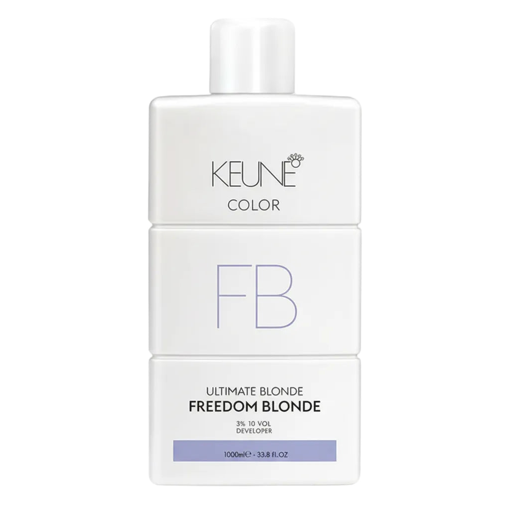 Keune Color Ultimate Blonde Freedom Blonde 3% 10 Vol Developer 33.8 oz