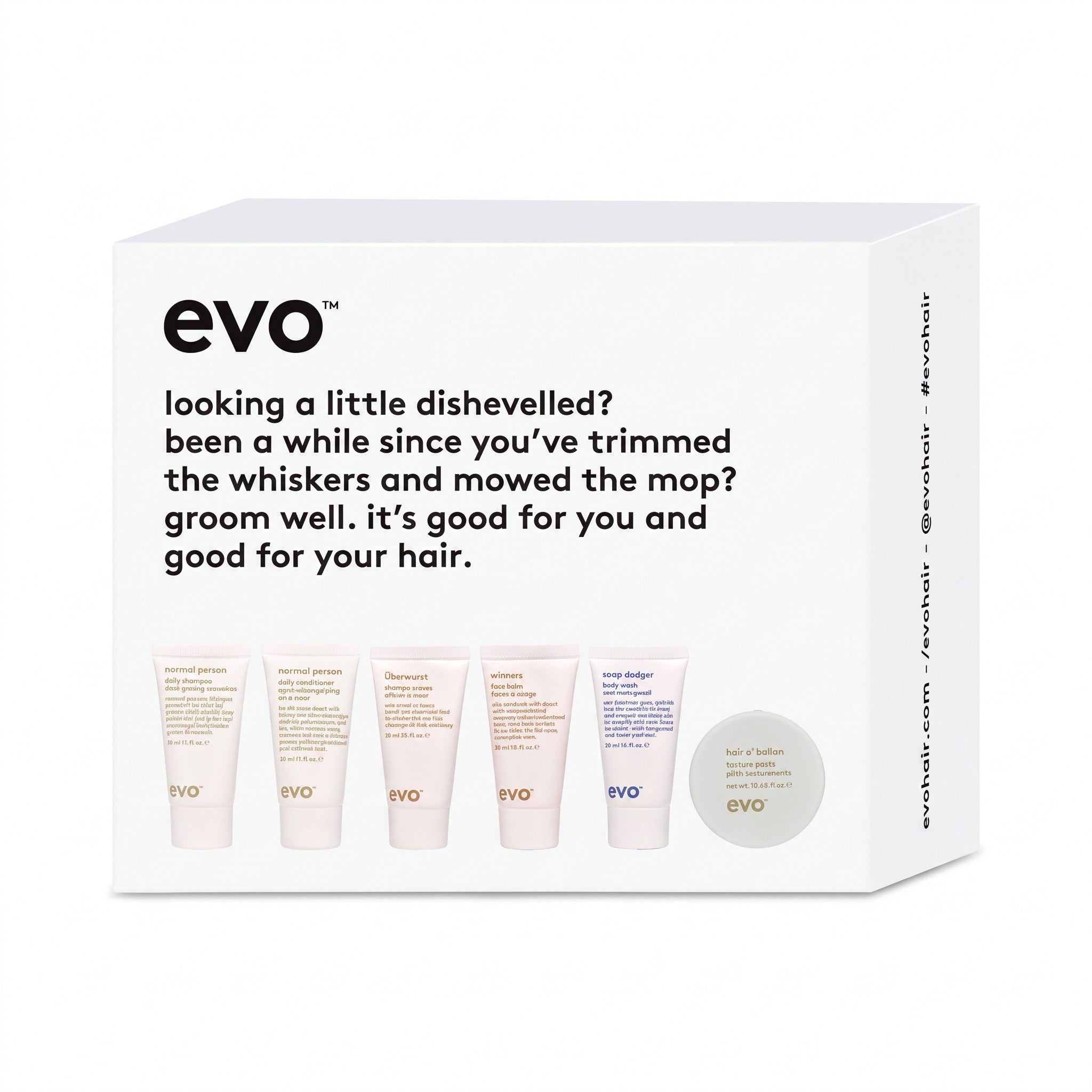Evo The Grooms Crew Men's Grooming Travel Gift Set