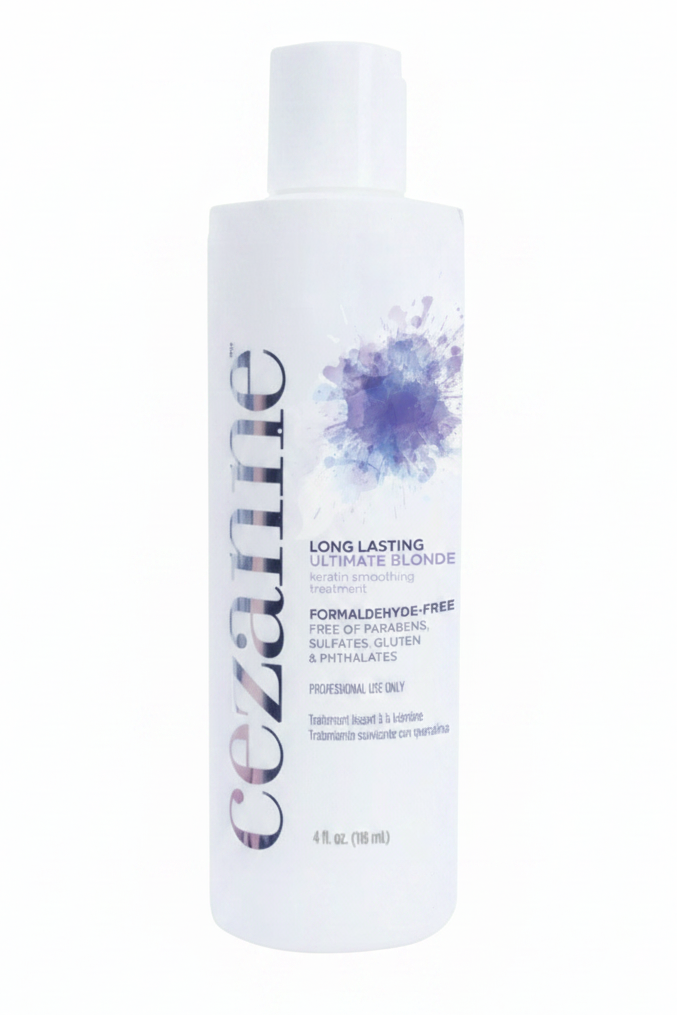Cezanne Ultimate Blonde Long Lasting Kerating Smoothing Treatment 4 oz