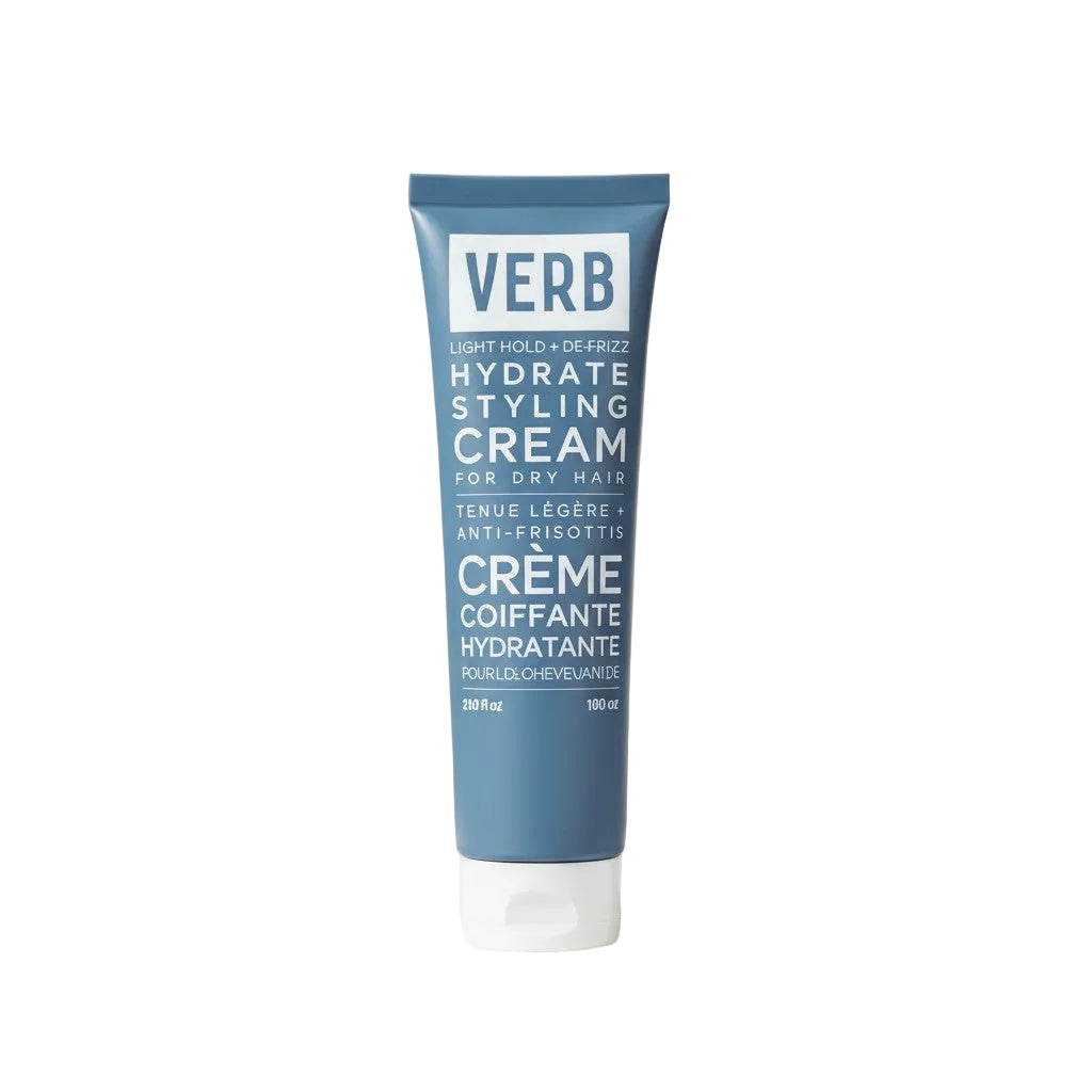 Tube of Verb Hydrate Styling Cream on a neutral background