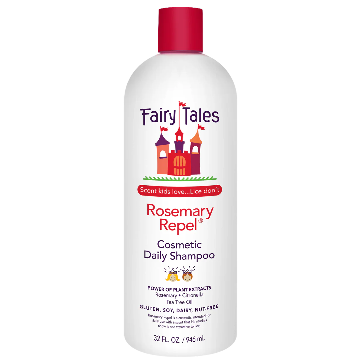 Fairy Tales Rosemary Repel Daily Lice Prevention Kids Shampoo 32 oz