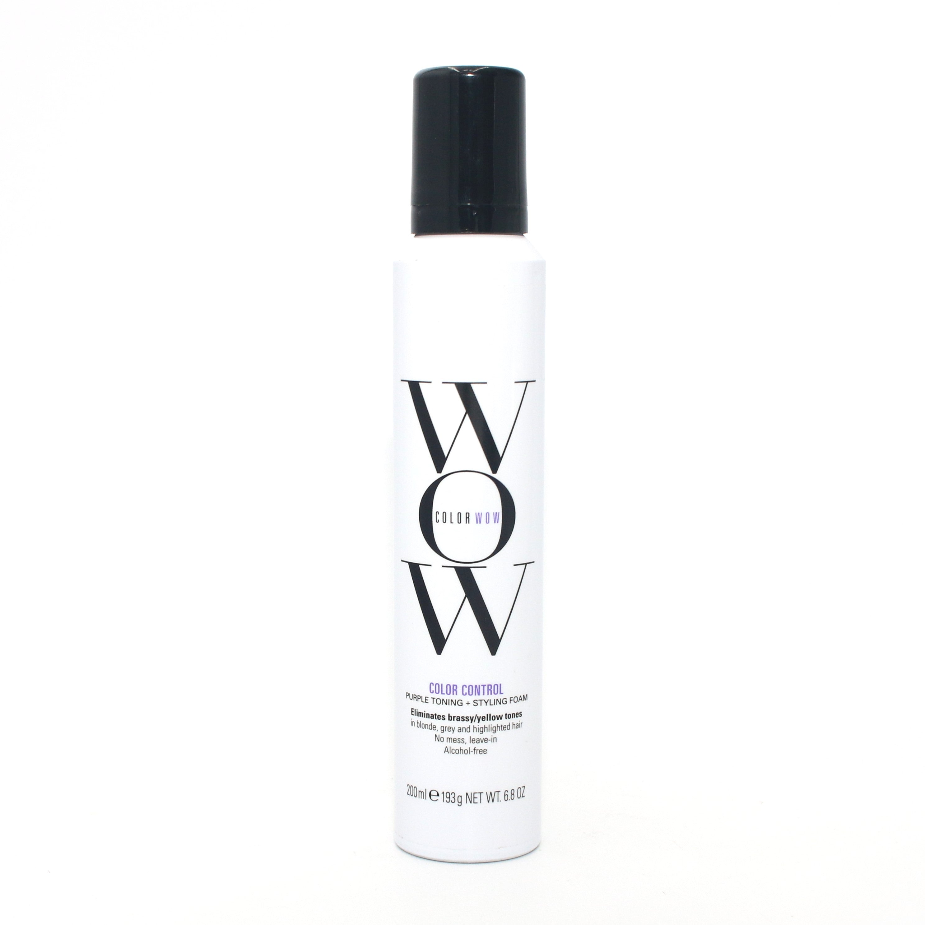 Color Wow Color Control Purple Toning + Styling Foam 6.8 oz - Overstock Beauty Supply