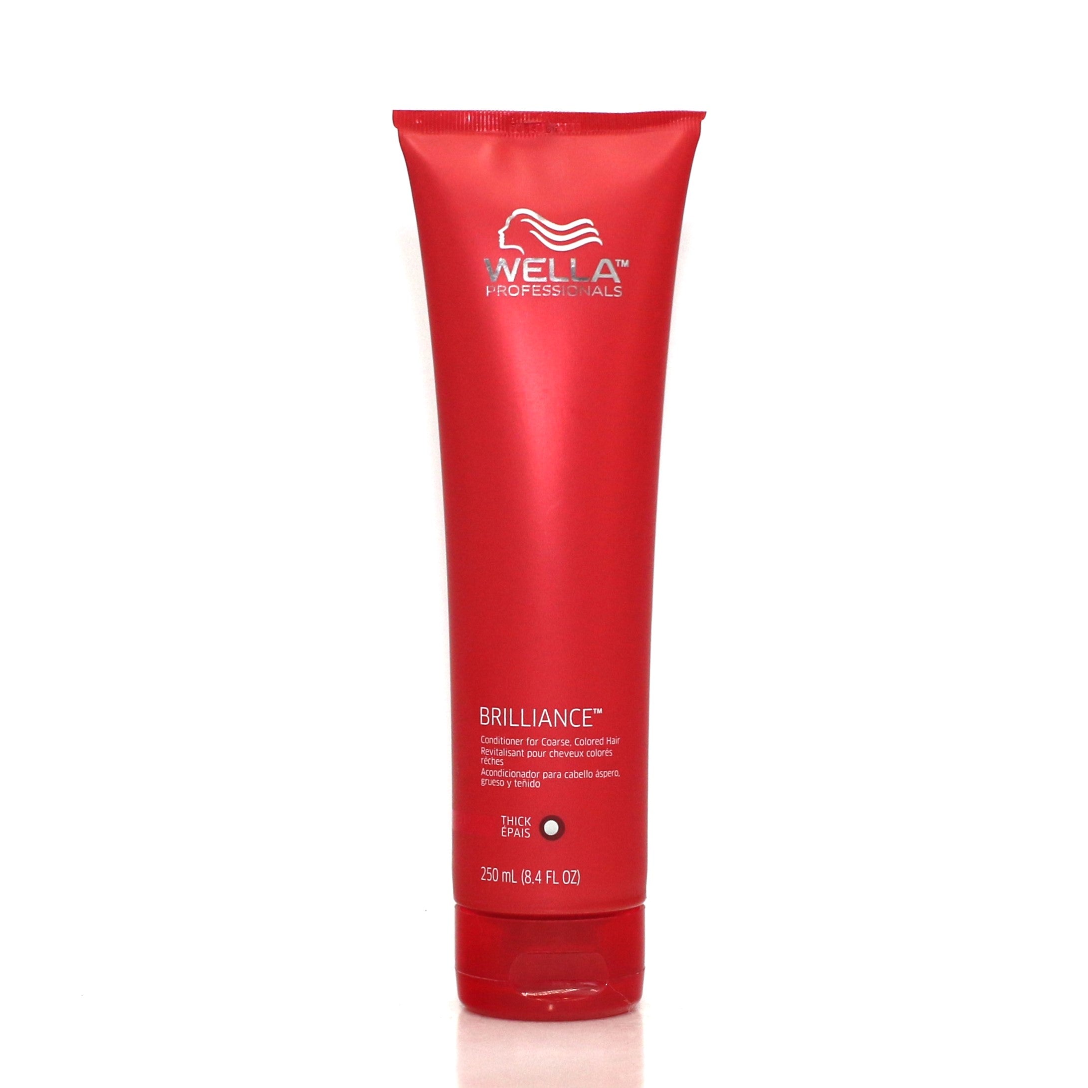 WELLA Brilliance Conditioner for Coarse, Colored Hair 8.4 oz - Overstock Beauty Supply