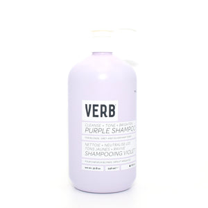 Verb Cleanse + Tone + Brighten Purple Shampoo 32 oz