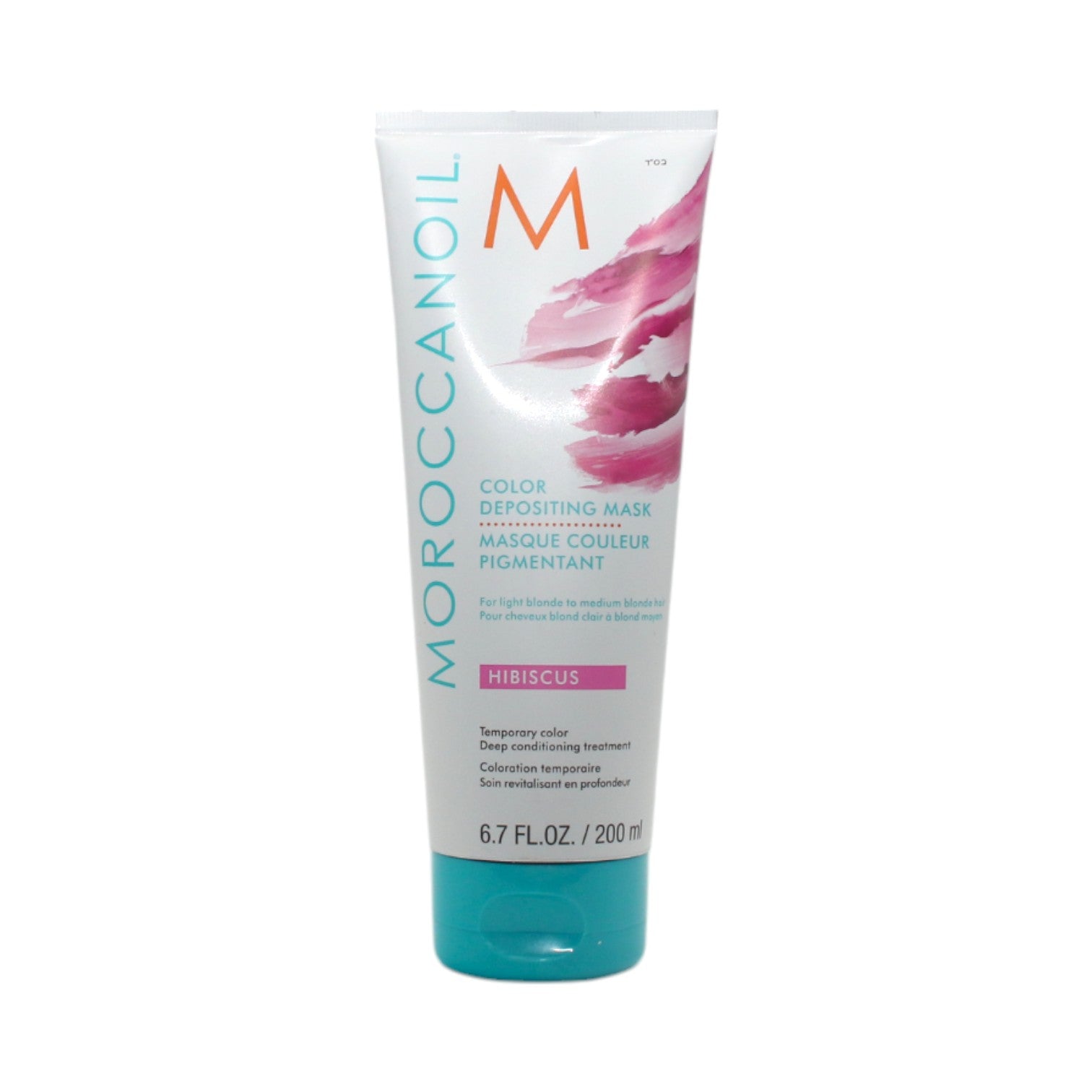 Moroccanoil Color Depositing Mask Hibiscus 6.7 oz - Overstock Beauty Supply