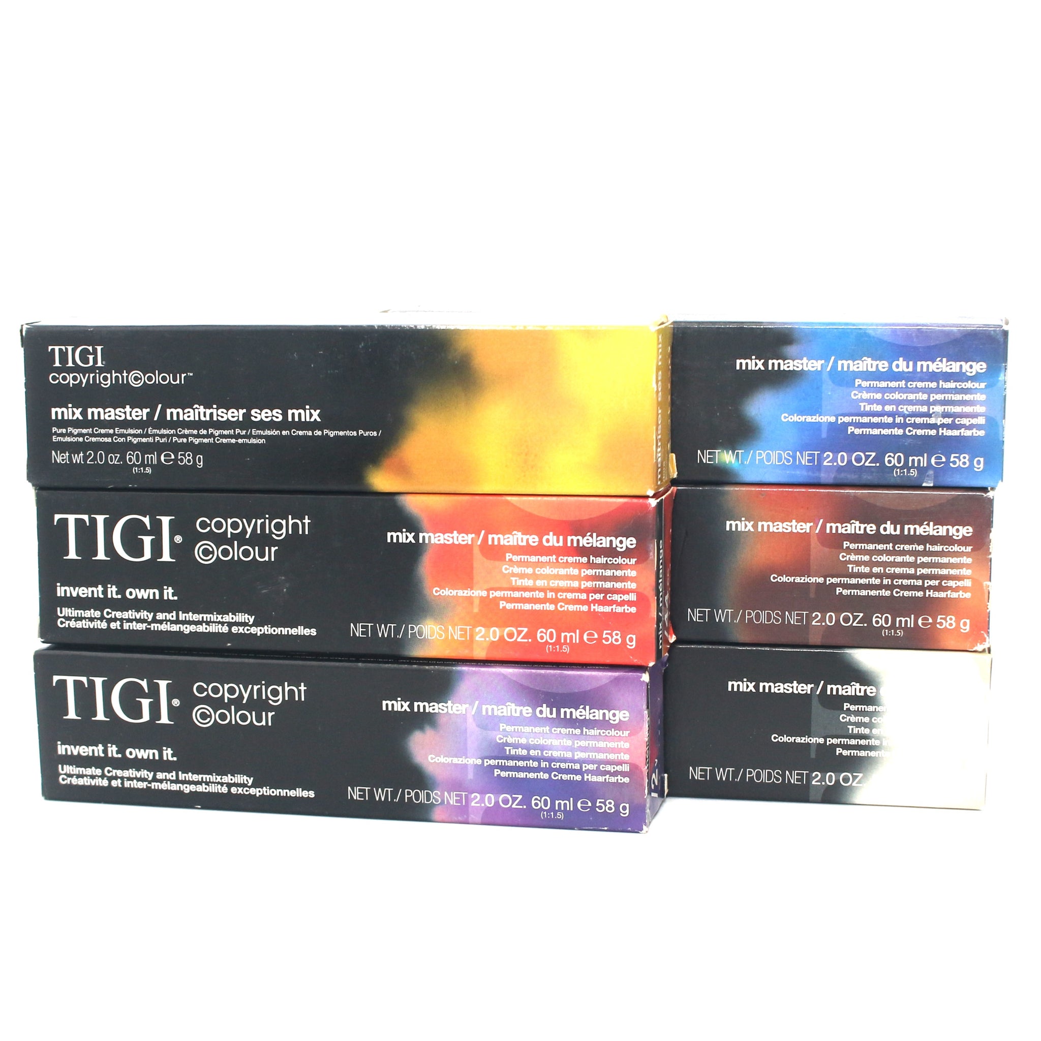 Tigi Copyright Colour Mix Master Pure Pigment Creme Emulsion 2 oz
