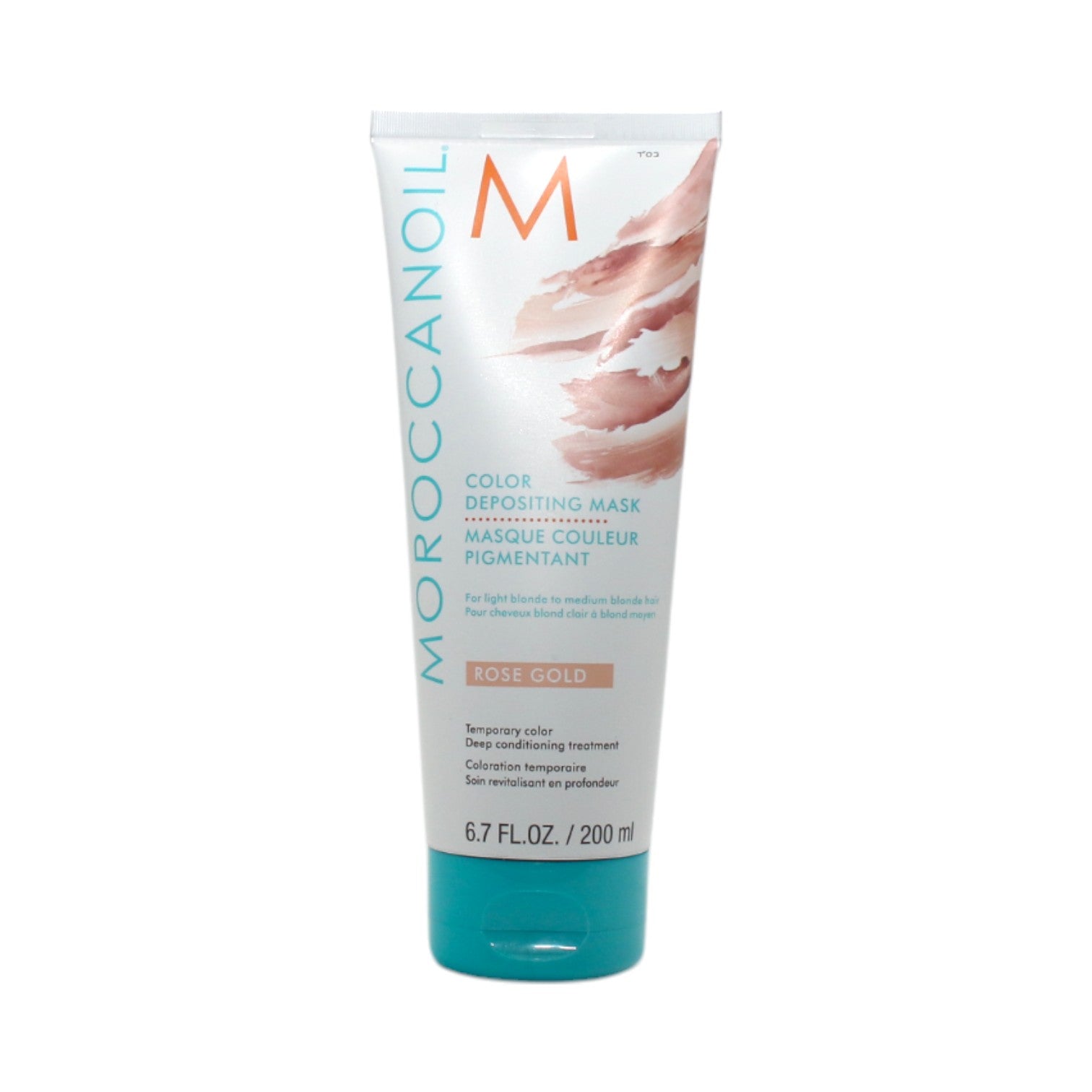 Moroccan Oil Color Depositing Mask Rose Gold 6.7 oz - Overstock Beauty Supply