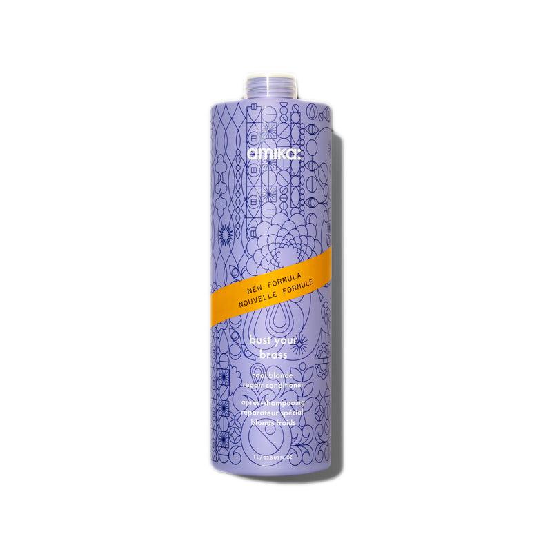 Amika Bust Your Brass Cool Blonde Repair Conditioner 33.8 oz