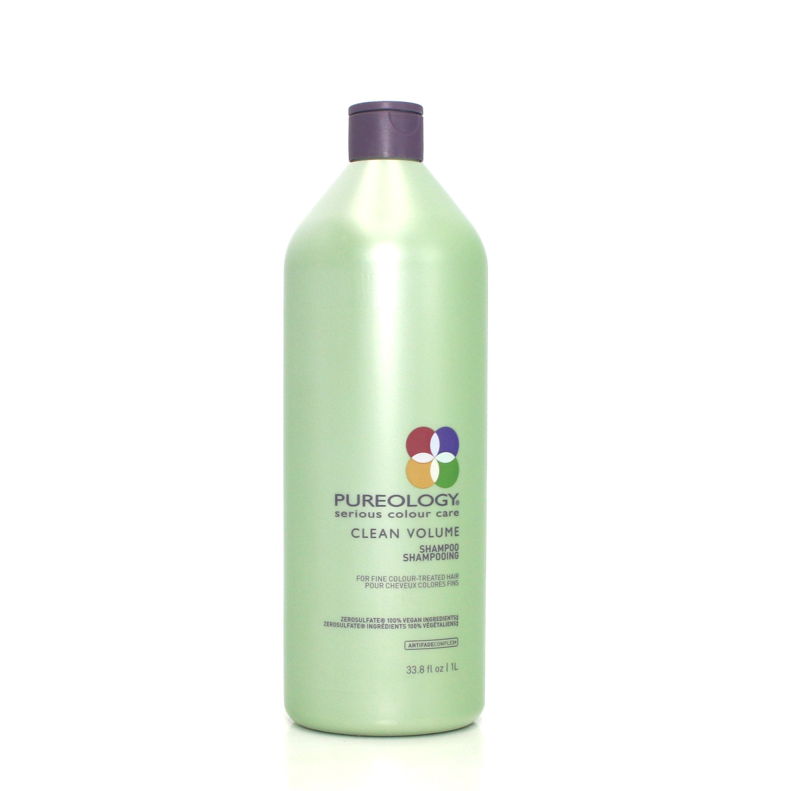 PUREOLOGY Clean Volume Shampoo 33.8 oz - Overstock Beauty Supply