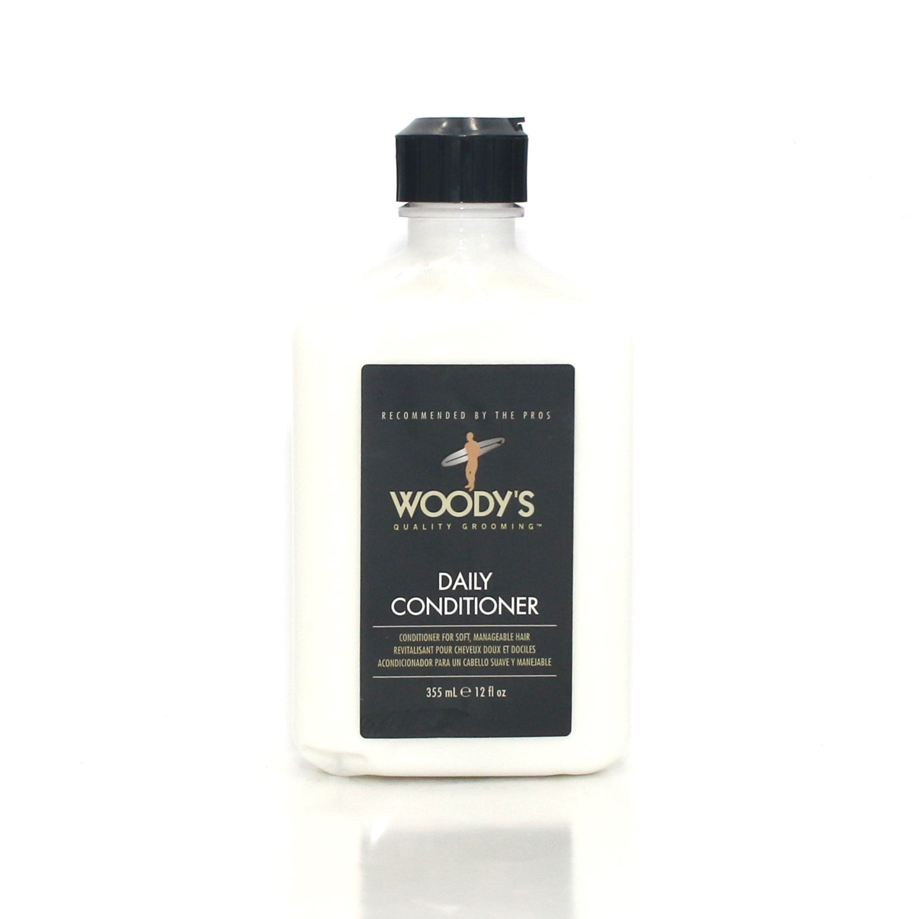 WODDYS for Men Daily Conditioner 12 oz (Pack of 3)