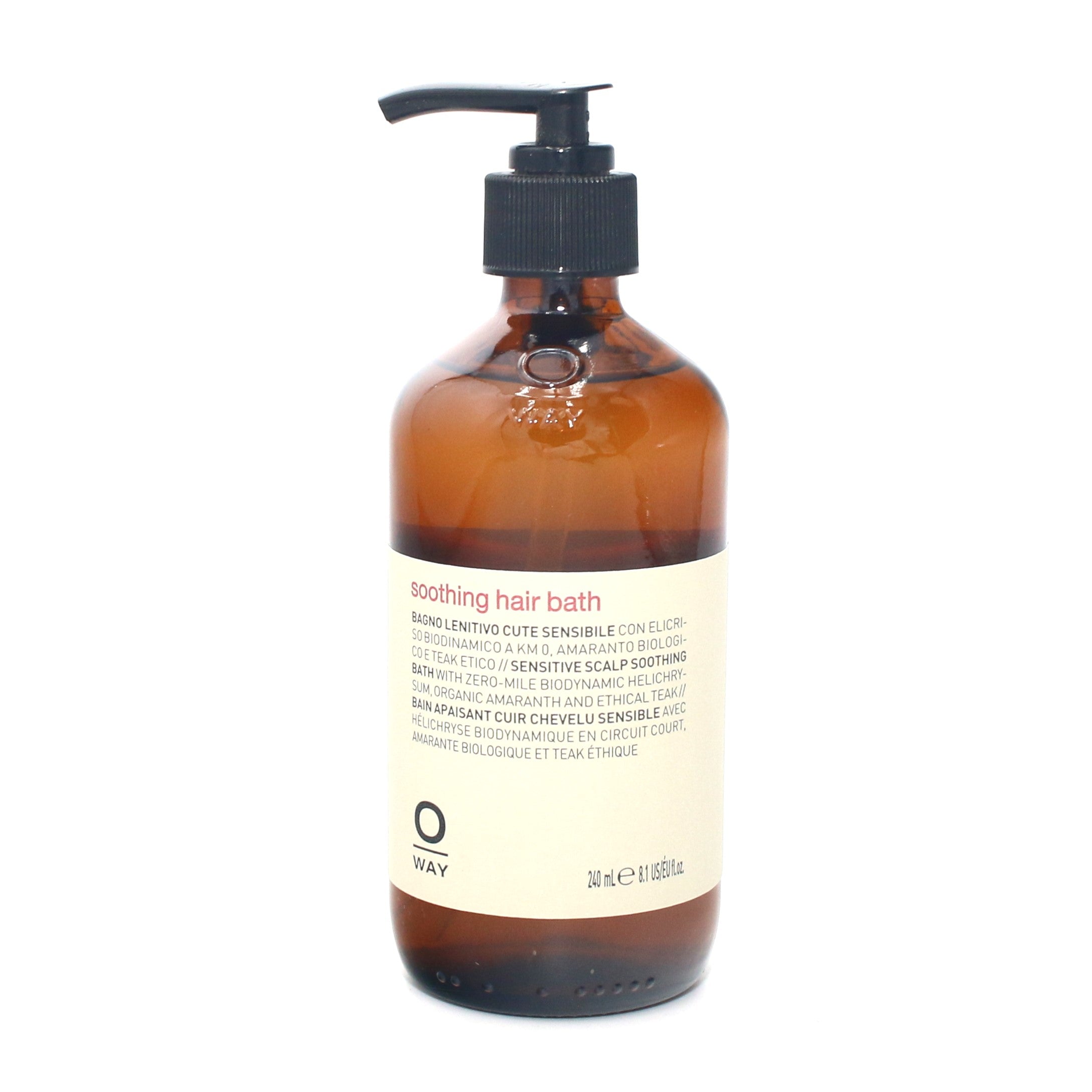 O Way Soothing Hair Bath 8 oz with pump - Overstock Beauty Supply