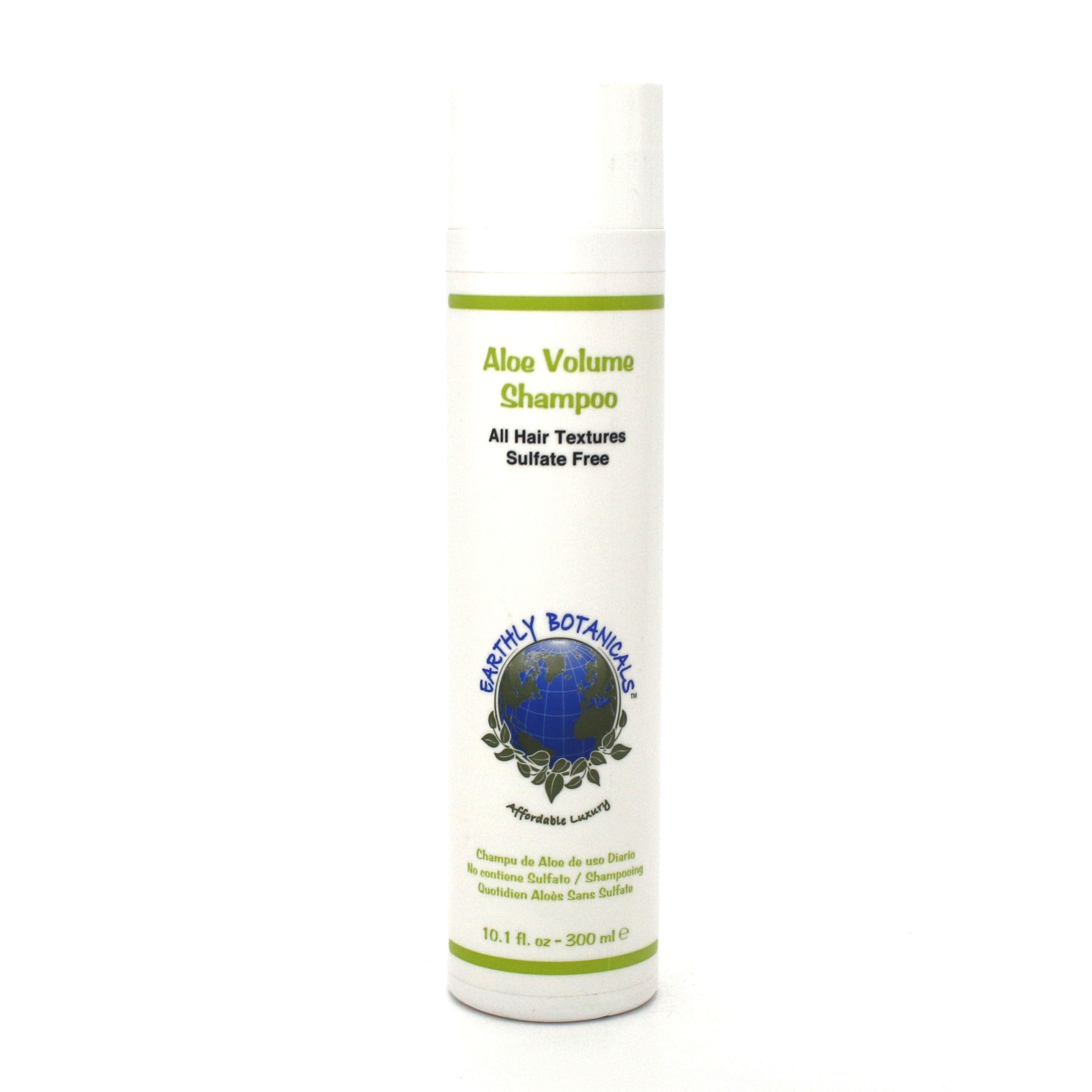 Earthy Botanicals Aloe Volume Shampoo for All Hair Types 10.1 oz