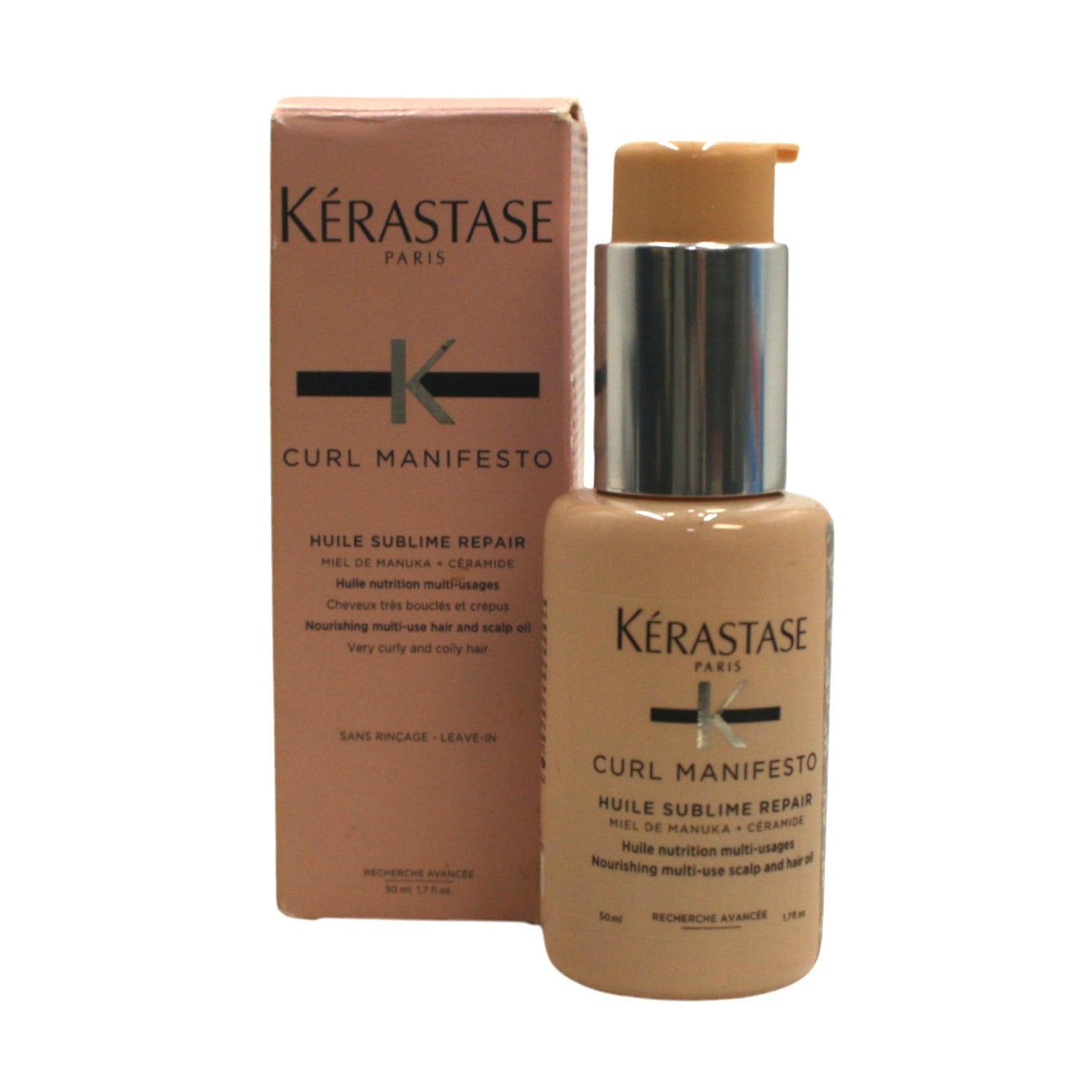 Kerastase Curl Manifesto Huile Sublime Repair Multi-Use Hair & Scalp Oil 1.7 oz - Overstock Beauty Supply