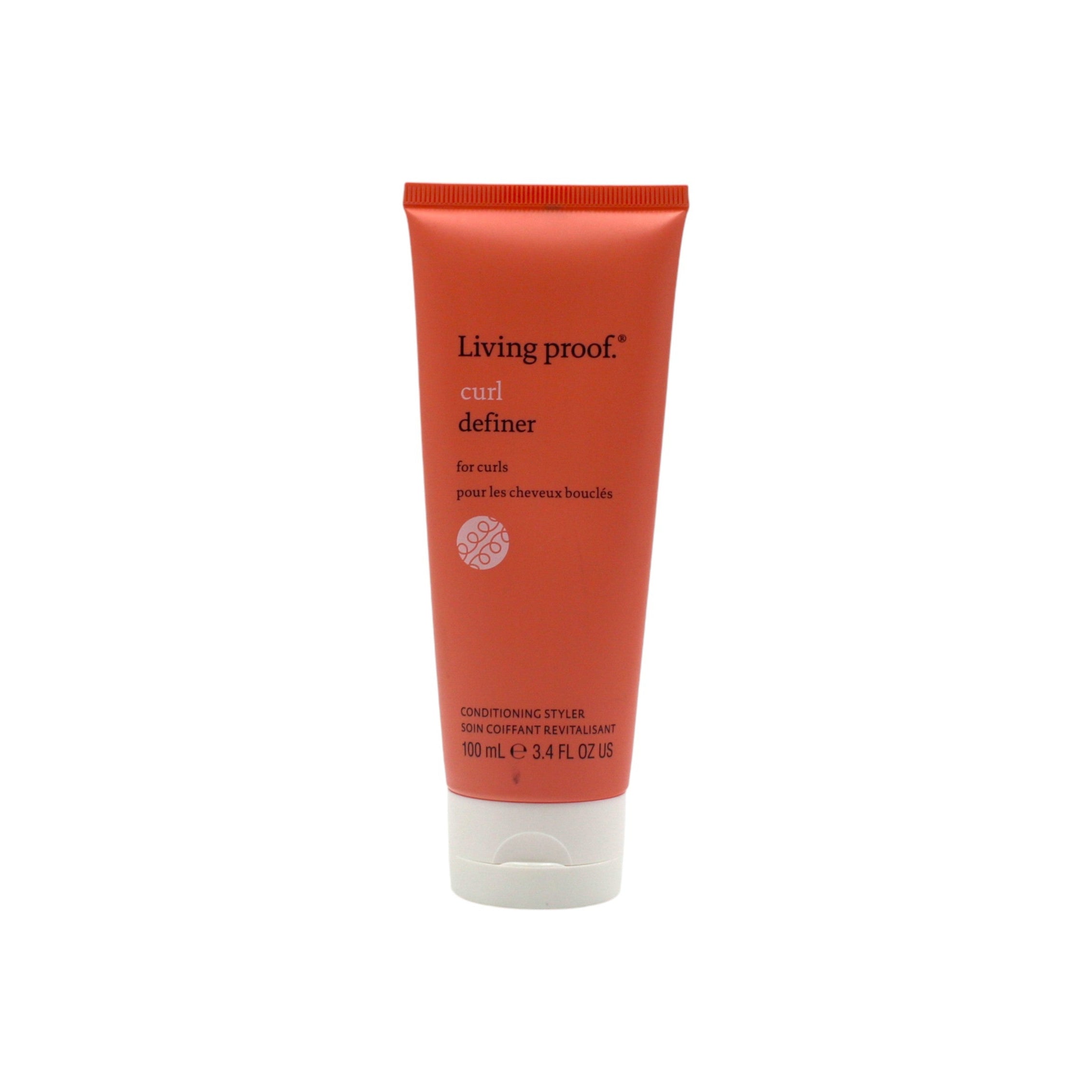 Living Proof hair product tube curl definer