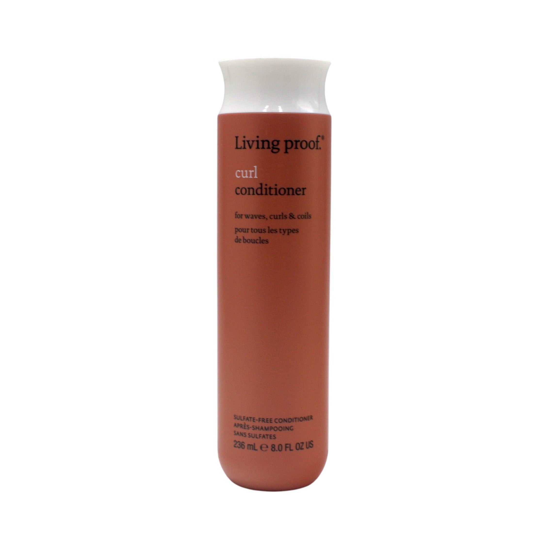 Living Proof conditioner bottle curl