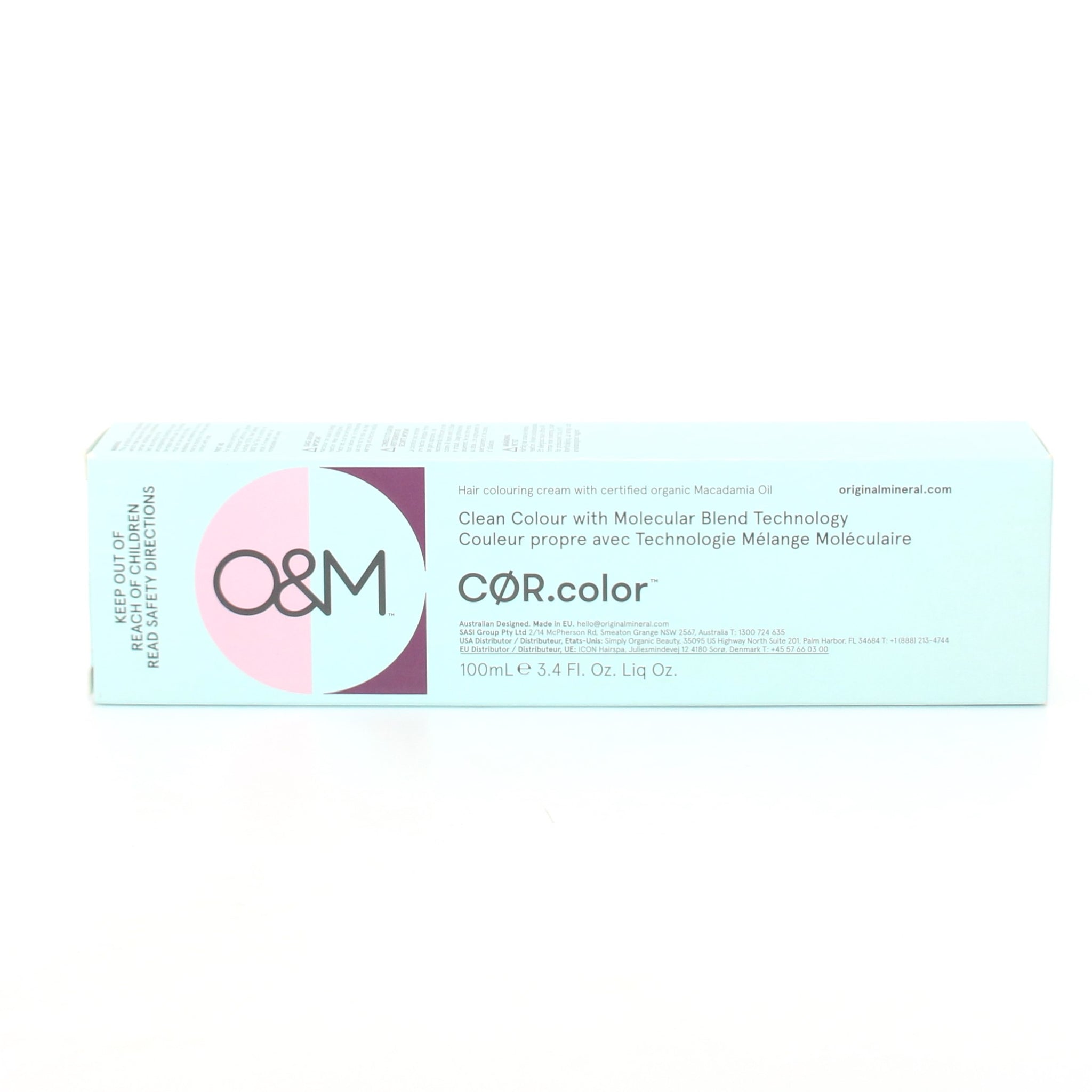 O&M Hair Coloring Cream 3.4 oz