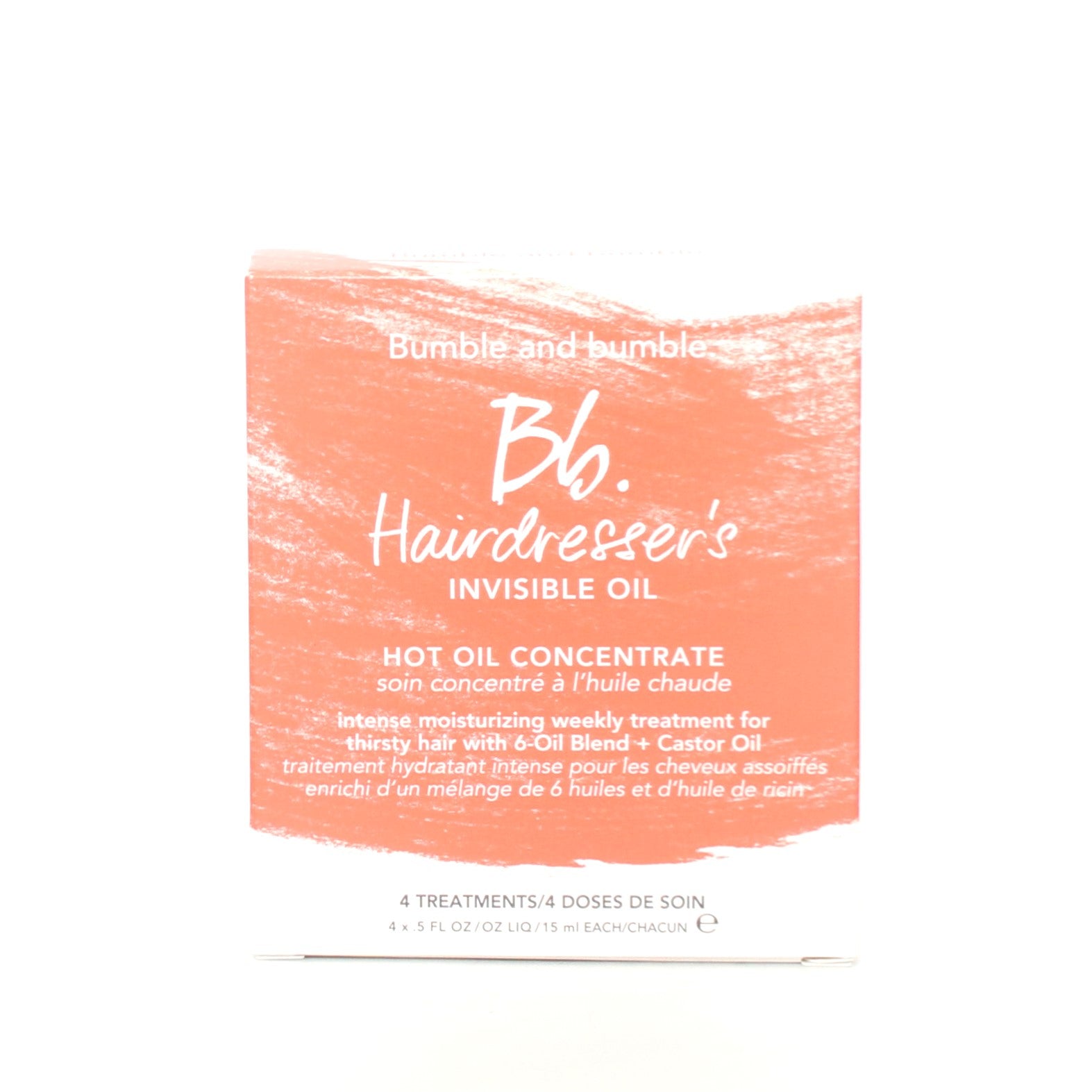 Bumble and Bumble Hairdresser's Invisible Oil Hot Oil Concentrate 4 x.05 oz