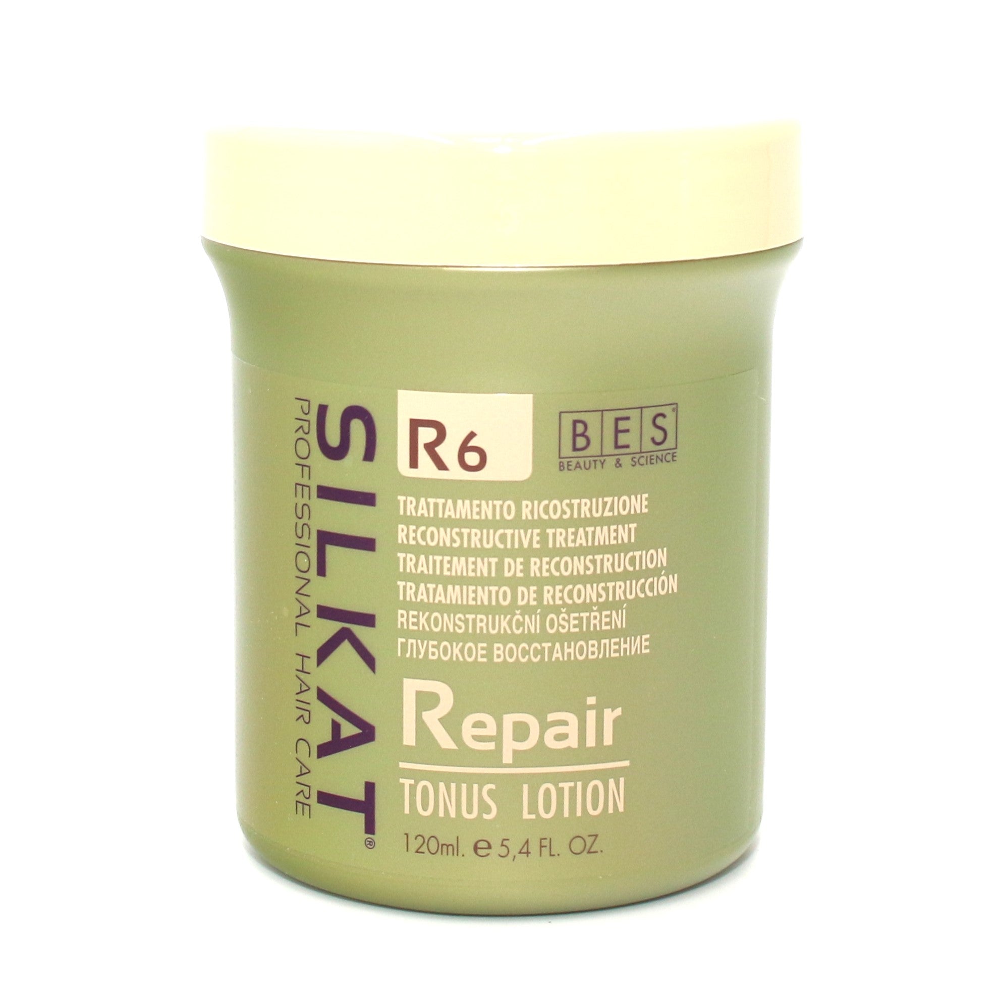 BES Beauty & Science Silkat R6 Reconstructive Treatment Repair Lotion 5.4 oz - Overstock Beauty Supply