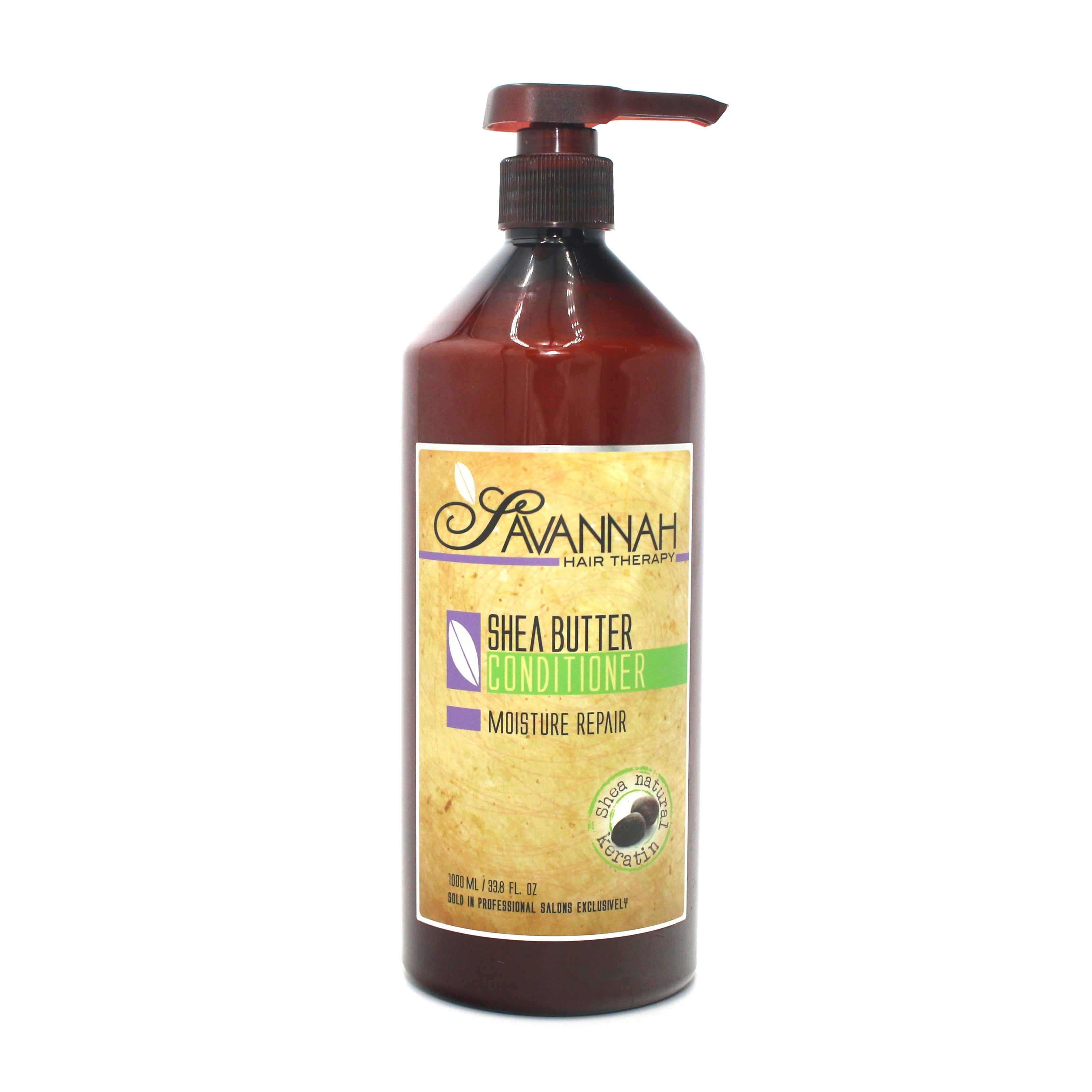 Savannah Hair Therapy Shea Butter Conditioner Moisture Repair 33.8 oz