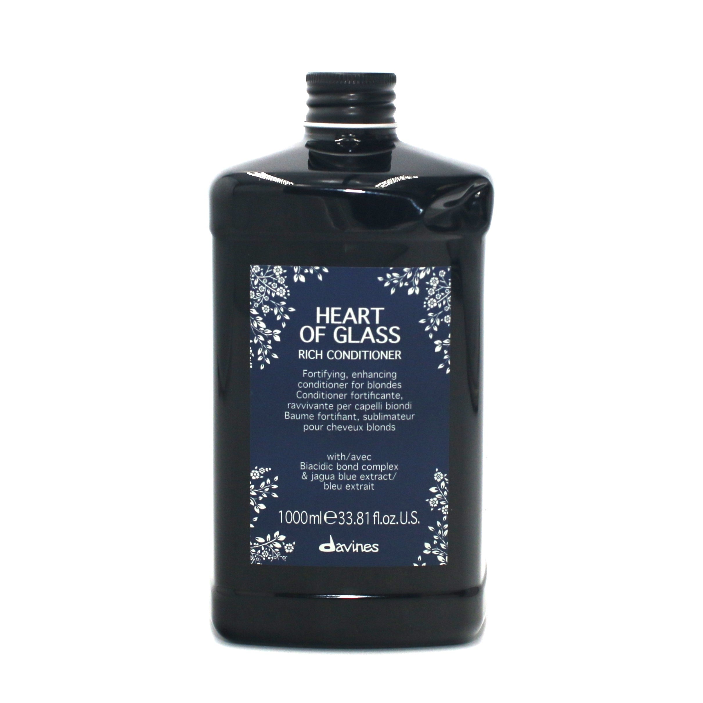 Davines Heart of Glass Rich Conditioner for Blondes 33.81 oz - Overstock Beauty Supply