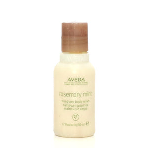 AVEDA Rosemary Mint Hand and Body Wash 1.7 oz (Pack of 2)