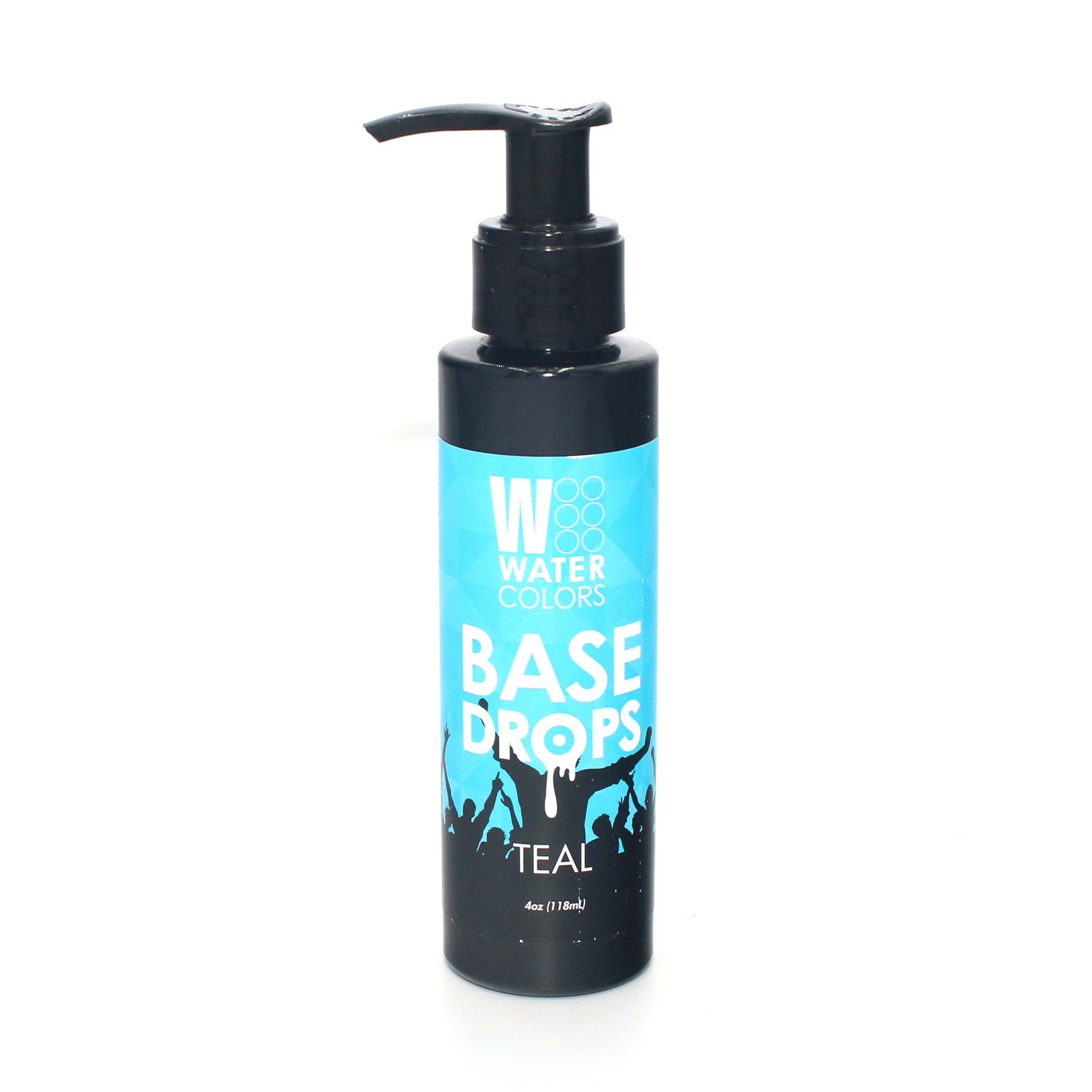 Water Colors Base Drops Teal 4 oz - Overstock Beauty Supply