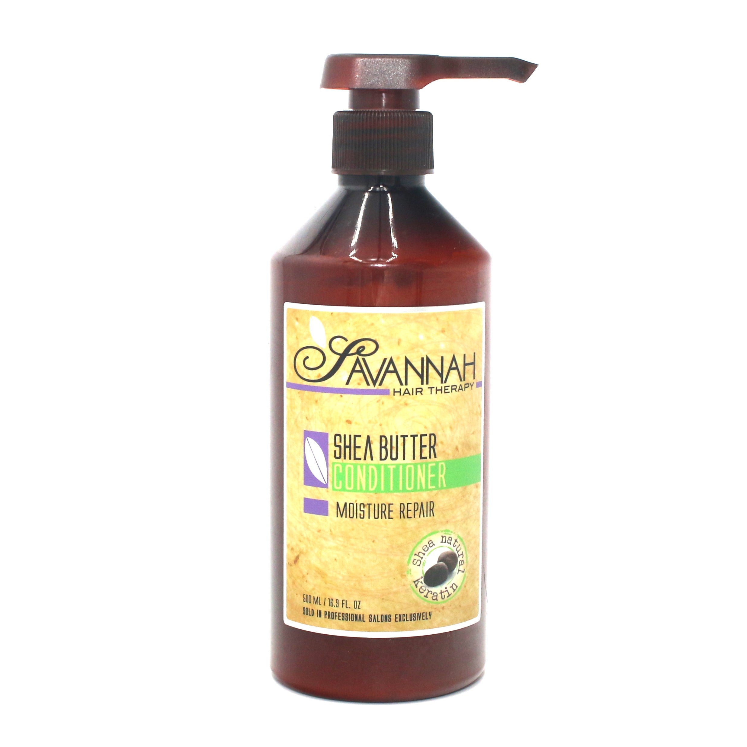 Savannah Hair Therapy Shea Butter Conditioner Moisture Repair 16.9 oz - Overstock Beauty Supply