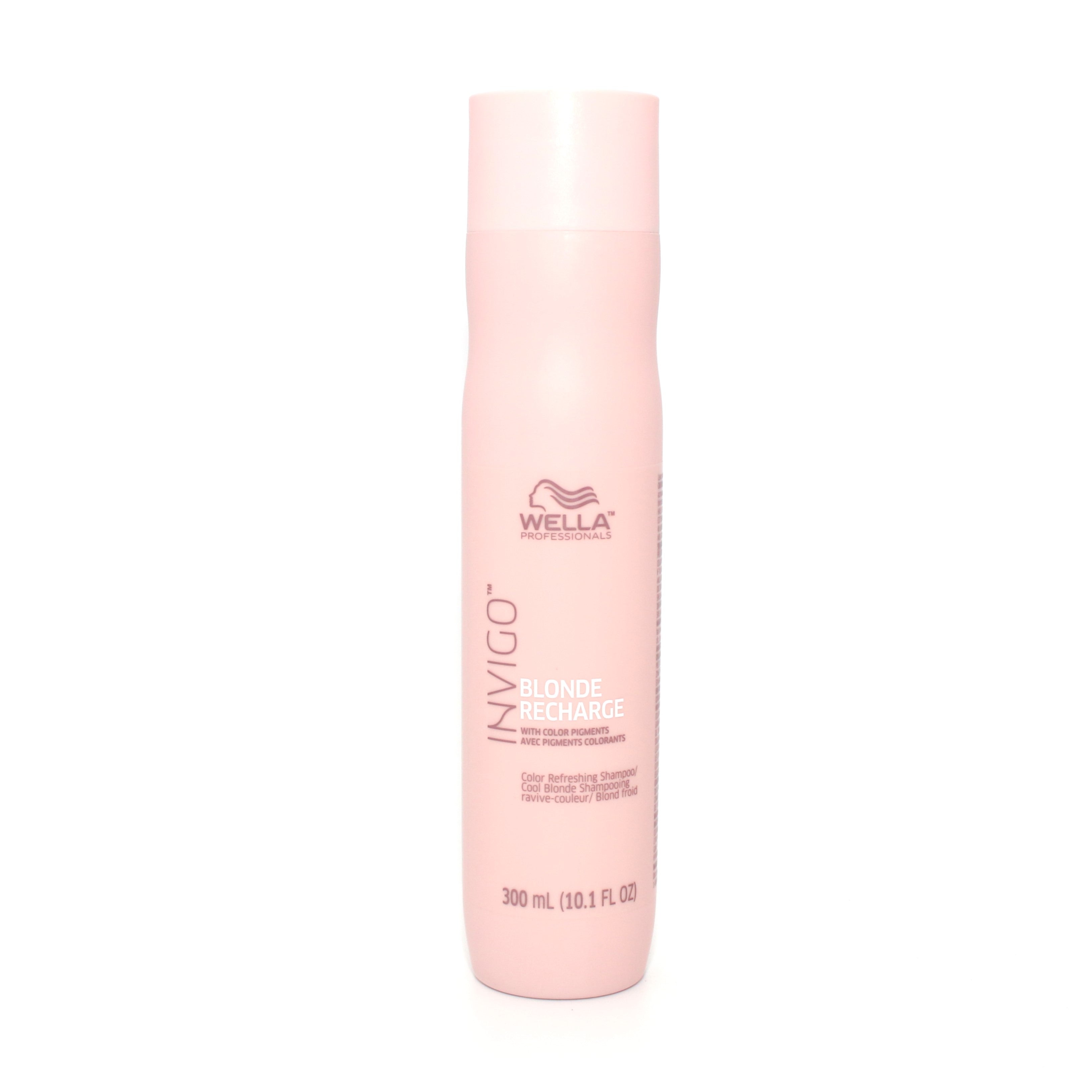 Wella Invigo Blonde Recharge Color Refreshing Pigments Shampoo 10.1 oz - Overstock Beauty Supply