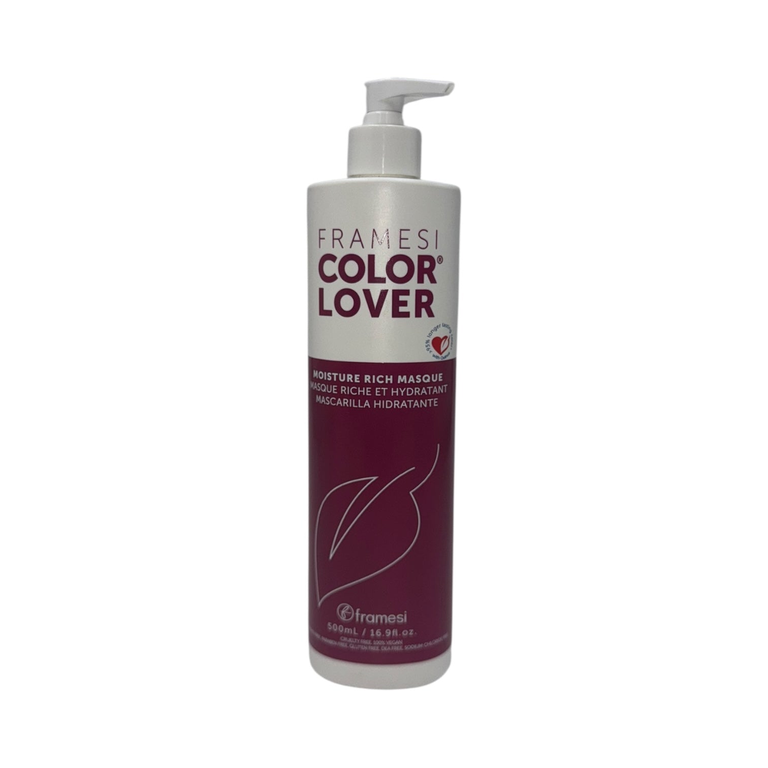 Framesi Color Lover Moisture Rich Masque 16.9 oz - Overstock Beauty Supply