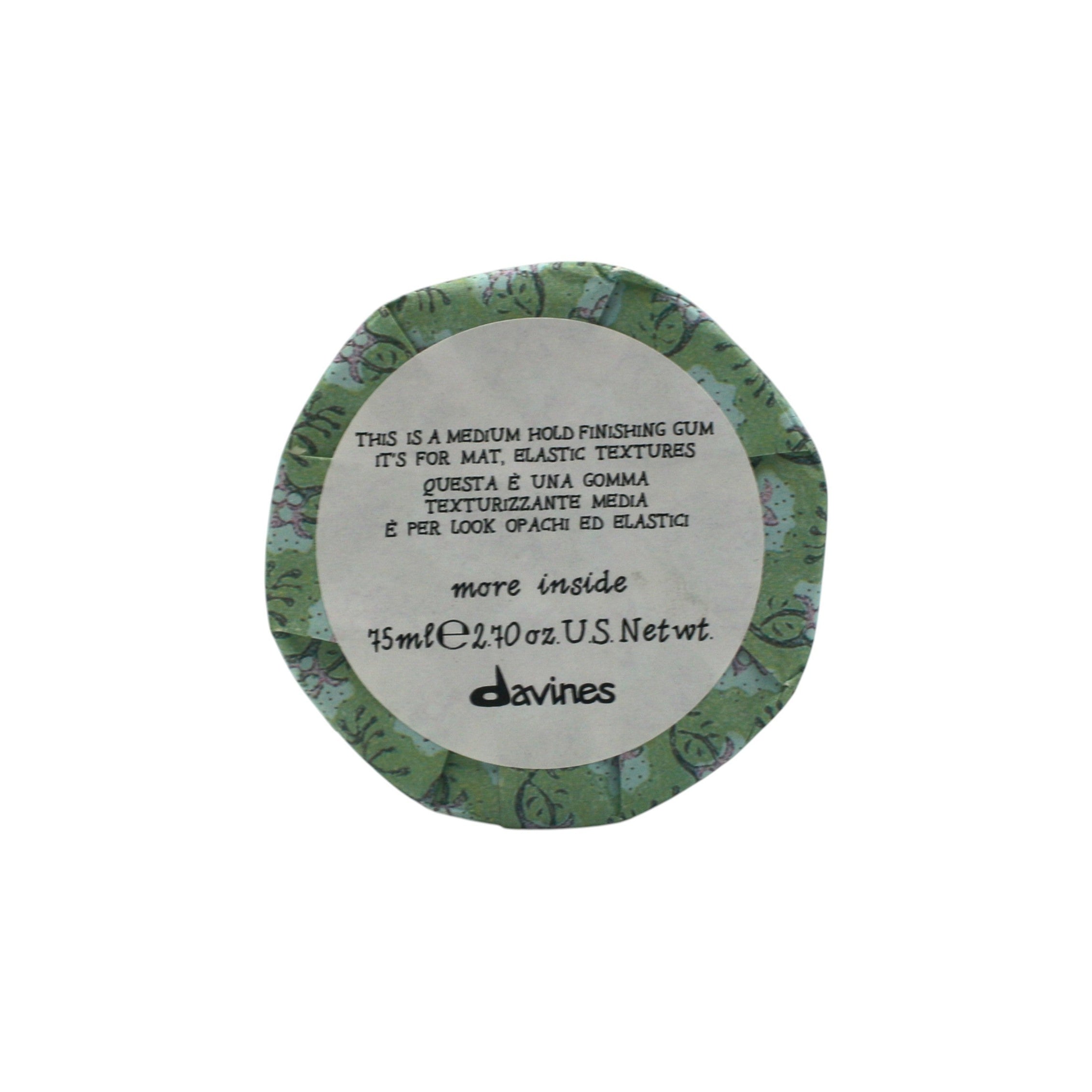 finishing gum davines