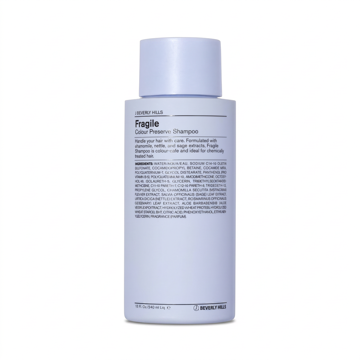 J Beverly Hills Fragile Colour Preserve Shampoo 12 oz