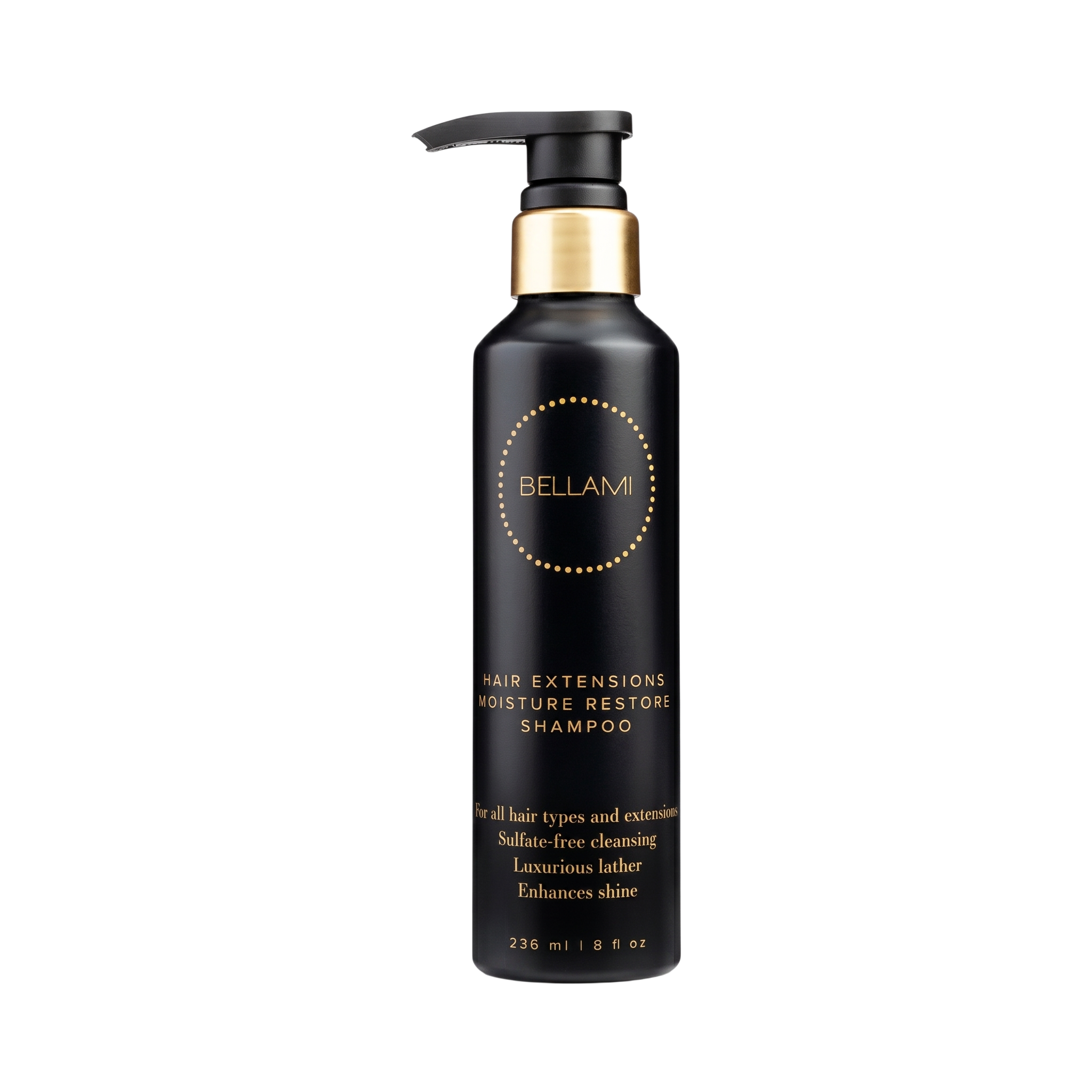 BELLAMI Hair Extensions Moisture Restore Hydrating Shampoo 8 oz