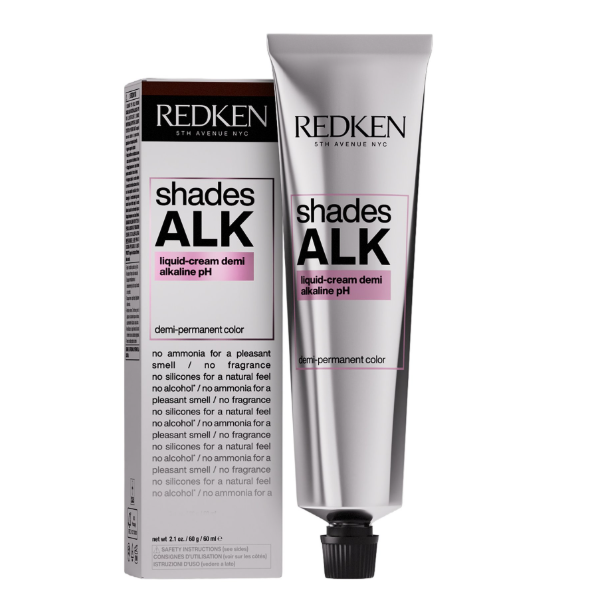 Redken Shades ALK Liquid Cream Alkaline Demi Permanent Hair Color 2.1 oz