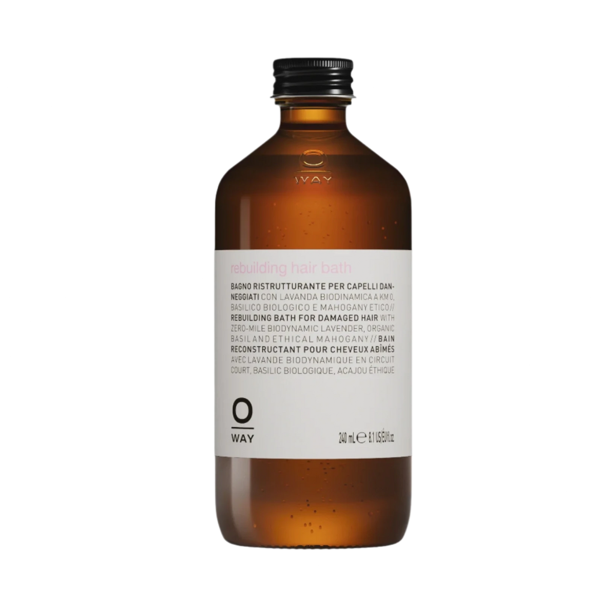 O Way Rebuilding Hair Bath 8 oz