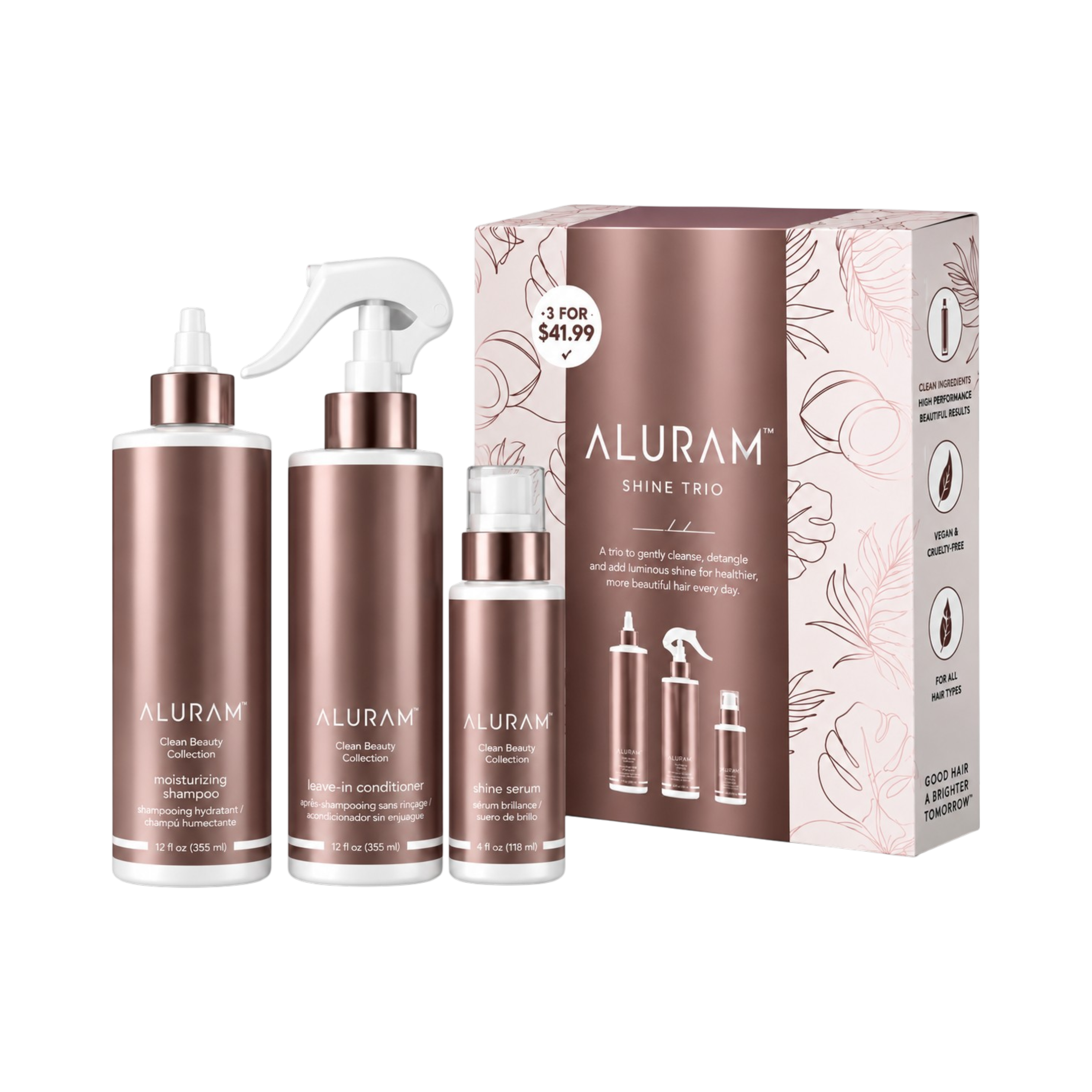 Aluram High Shine Trio