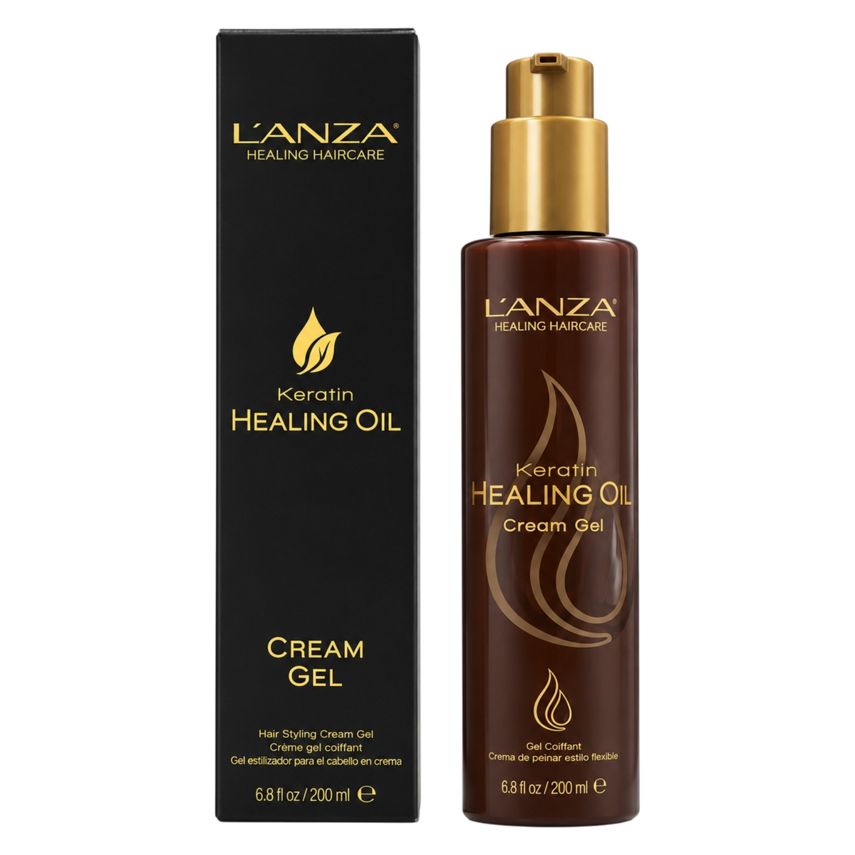 LANZA Keratin Healing Oil Cream Gel 6.8 oz