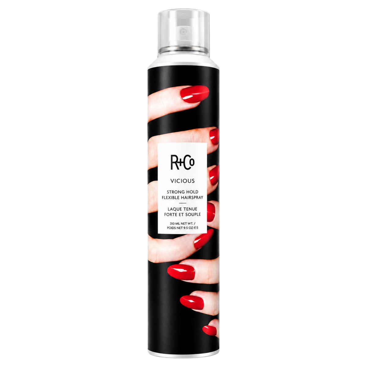 R+Co Vicious Strong Hold Flexible Hairspray 9 oz