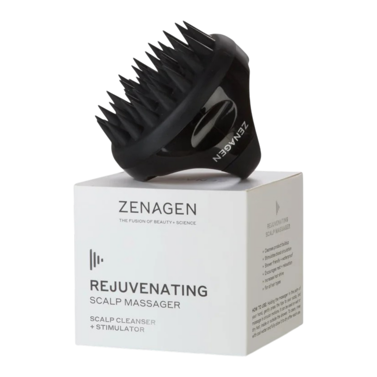 Zenagen Rejuvenating Scalp Massager Scalp Cleanser + Stimulator