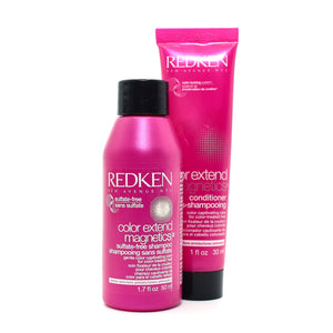 REDKEN Color Extend Magnetics Sulfate Free Shampoo & Conditioner 1.7 oz