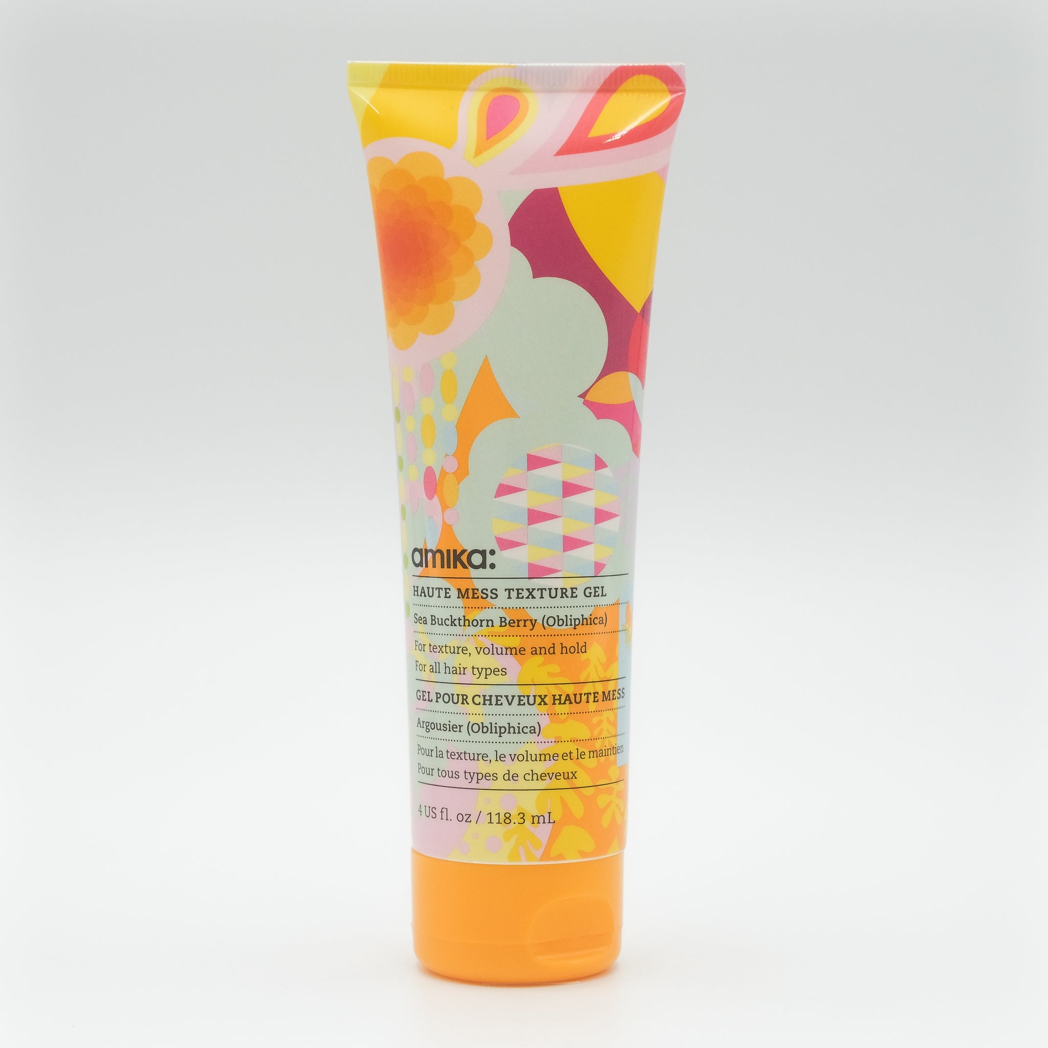 AMIKA Haute Mess Texture Gel Sea Buckthorn Berry 4 oz