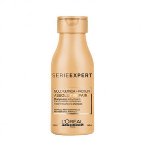 LOREAL Serie Expert Gold Quinoa + Protein Absolut Repair Shampoo 3.4 oz
