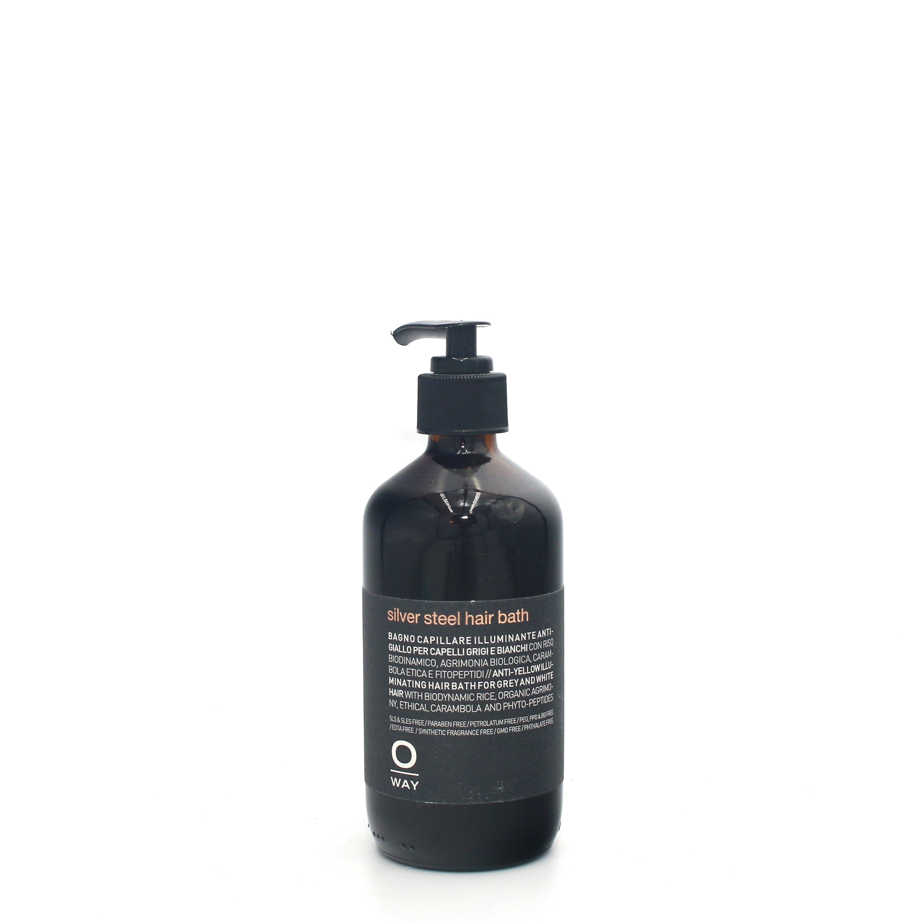 O WAY Silver Steel Hair Bath 8 oz - Overstock Beauty Supply