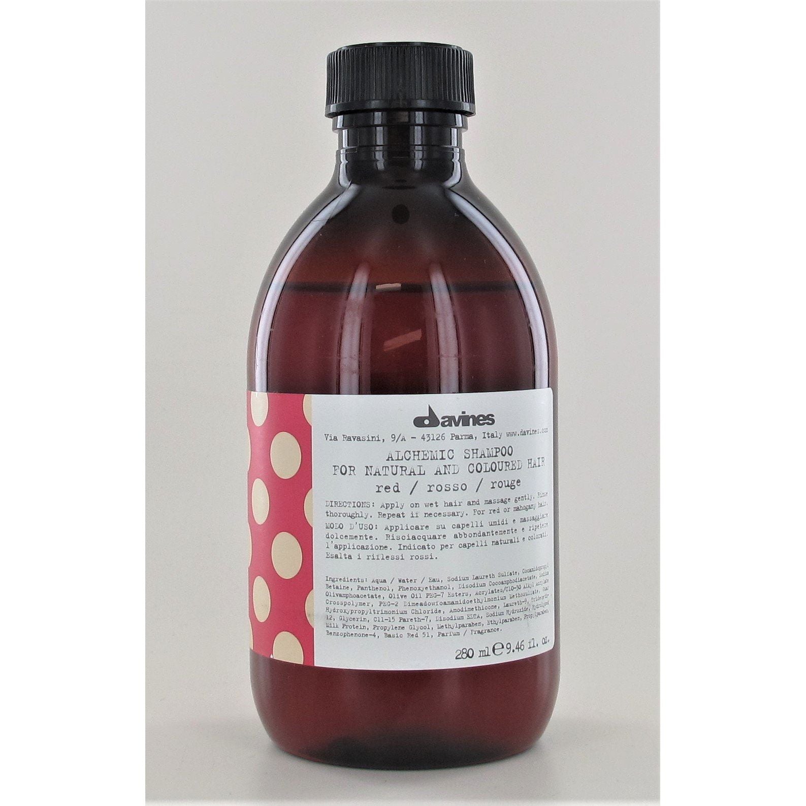 Davines Alchemic Red Shampoo 9.46 oz