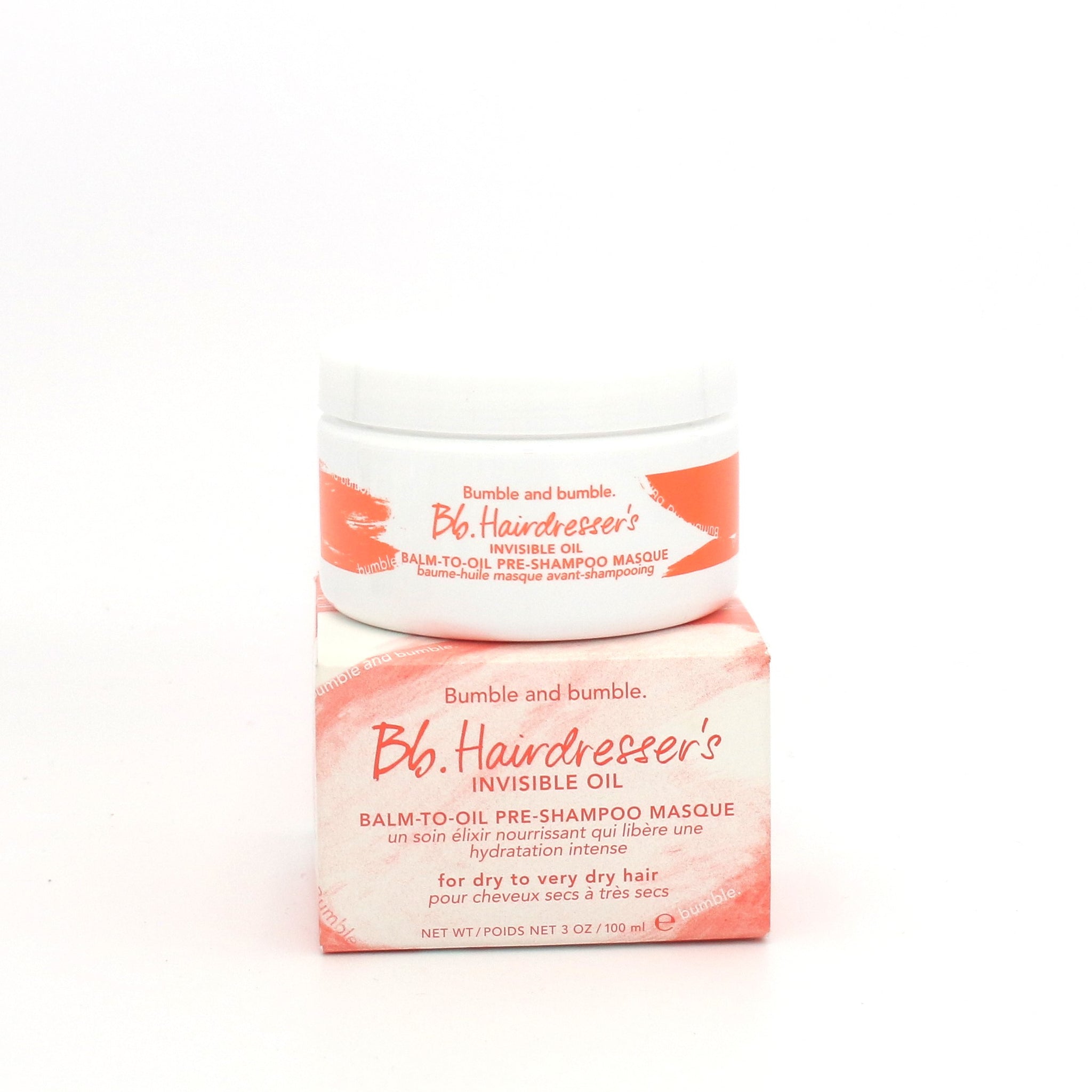 BUMBLE & BUMBLE Bb. Hairdressers Invisible Oil Balm To Oil Pre-Shampoo Masque 3 oz