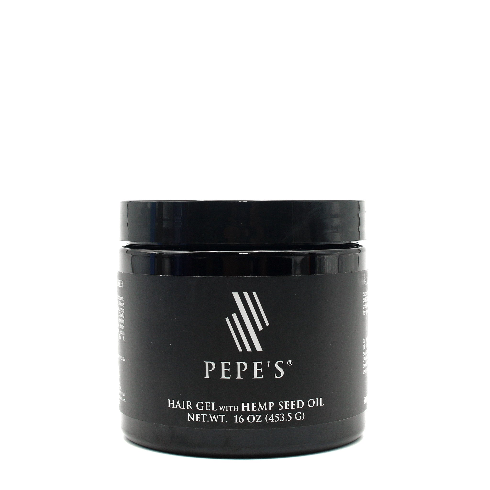 PEPES Hair Gel with Hemp Seed Oil 16 oz