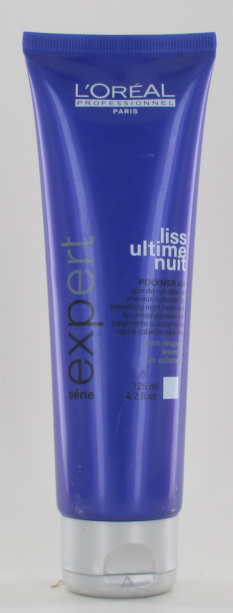 Loreal Liss Ultime Nuit Polymer AR Smoothing Night Treatment 4.2 Oz