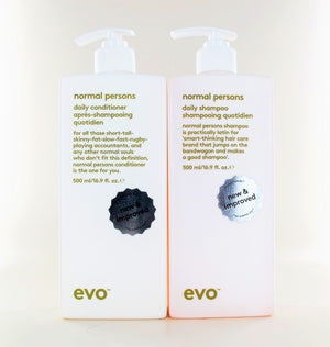 EVO Normal Persons Daily Shampoo And Conditioner 16.9 oz