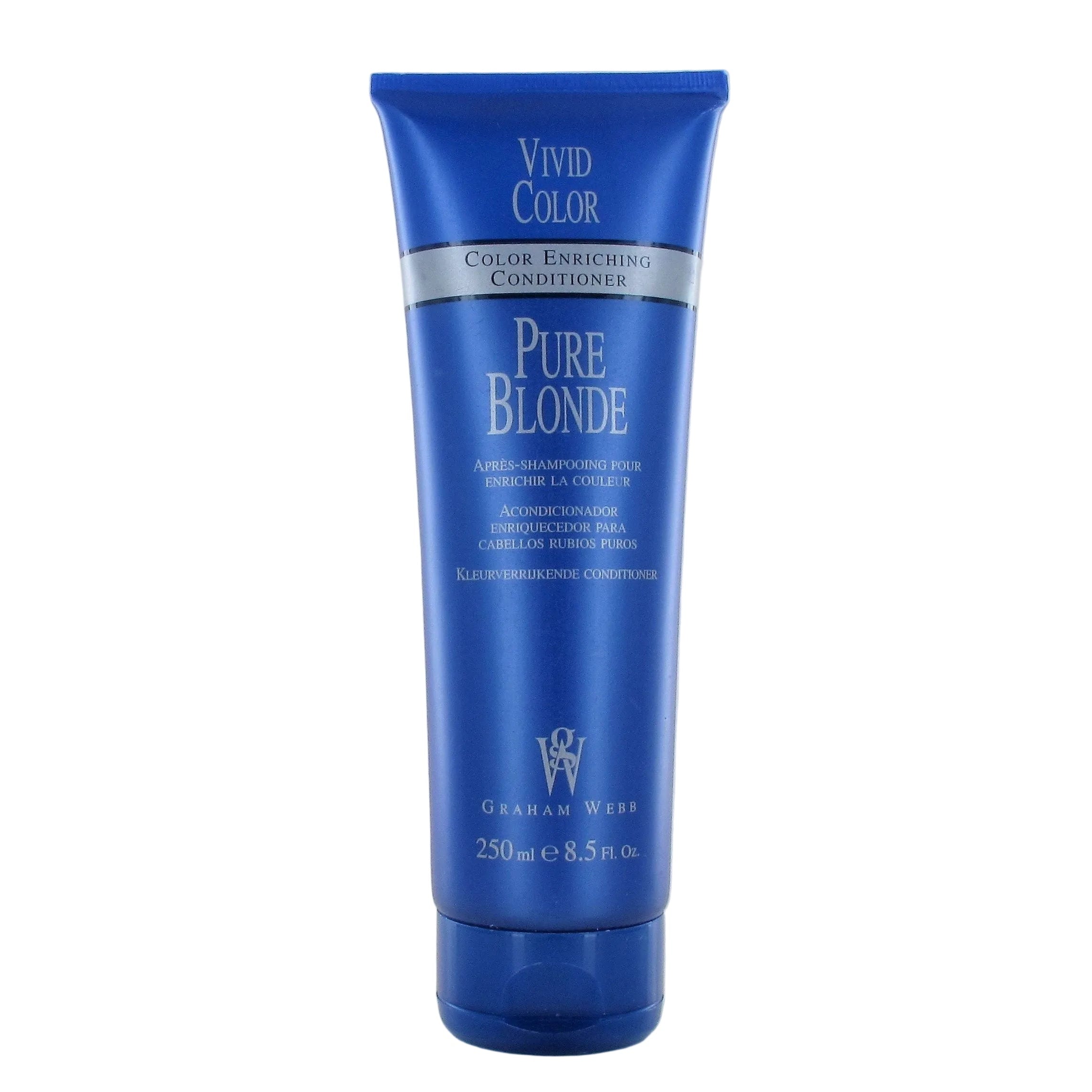 Graham Webb Vivid Color Pure Blonde Color Enriching Conditioner 8.5 Oz - Overstock Beauty Supply